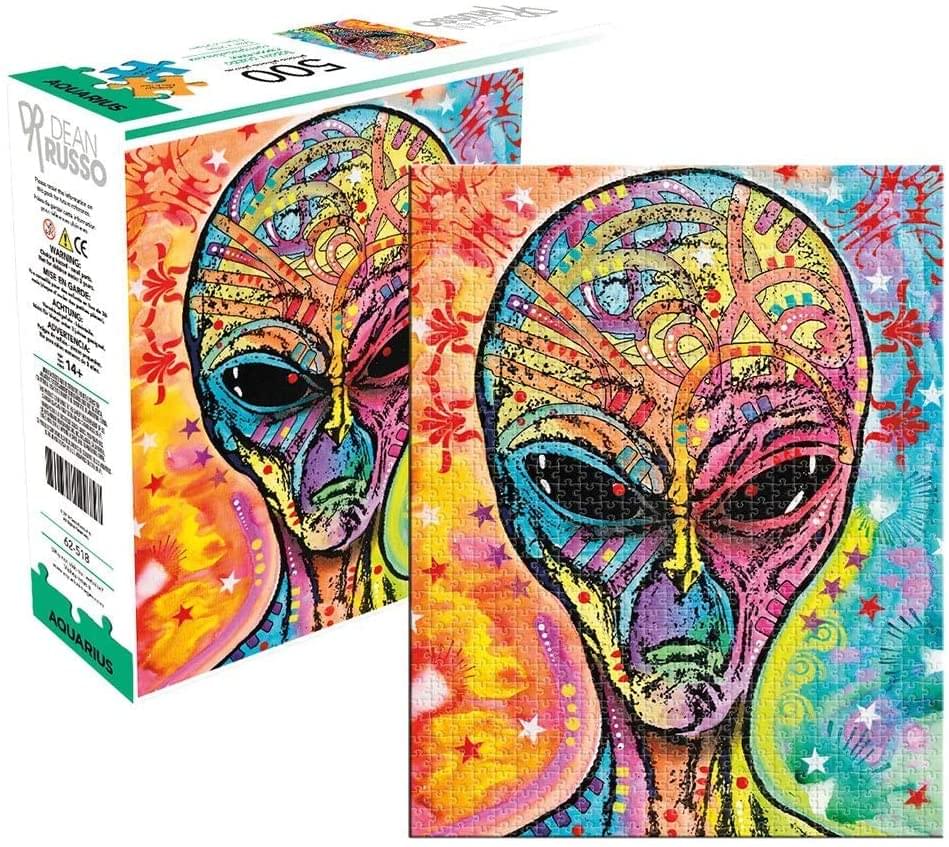 Dean Russo Alien 500 Piece Jigsaw Puzzle