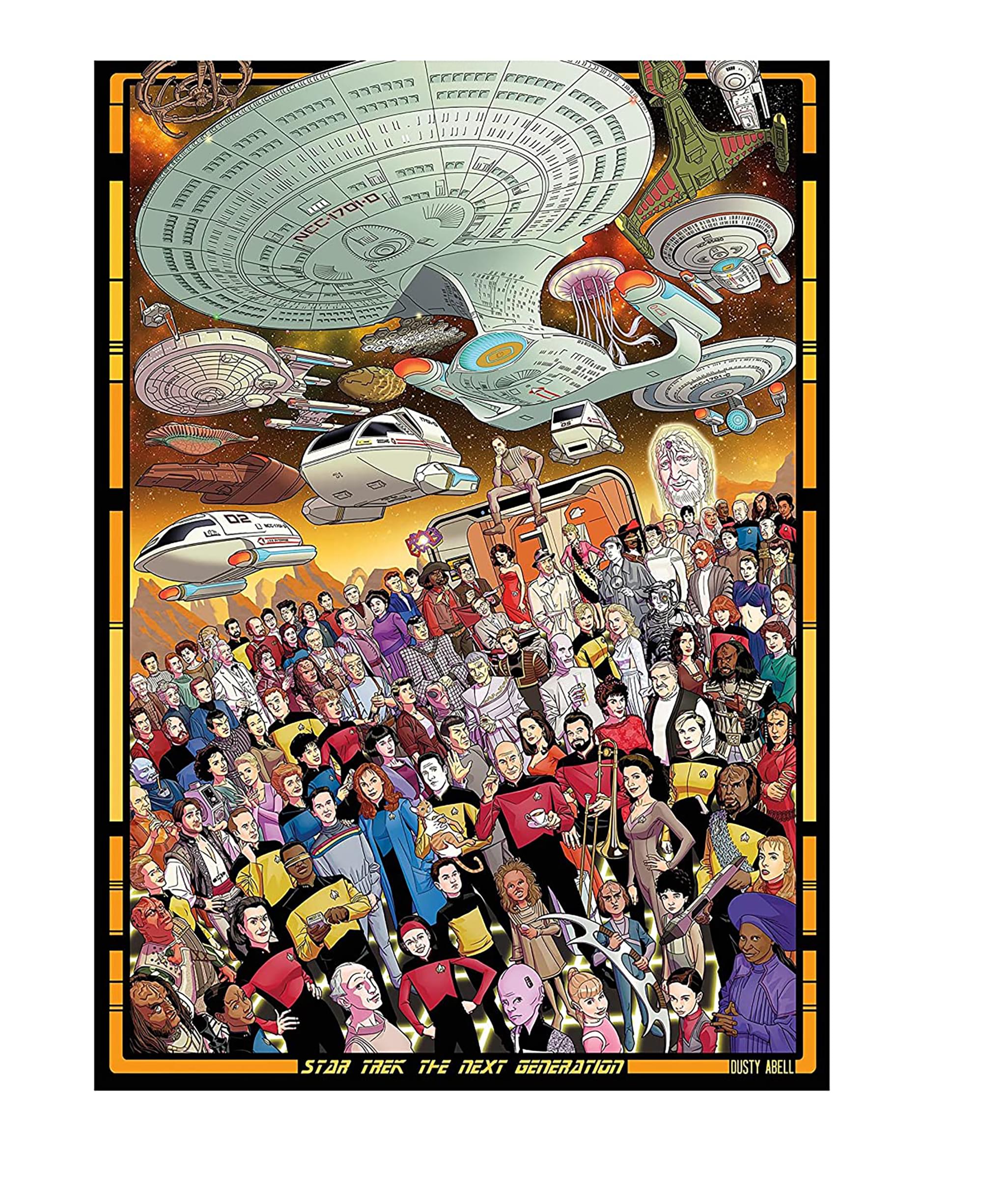 Star Trek The Next Generation 3000 Piece Jigsaw Puzzle