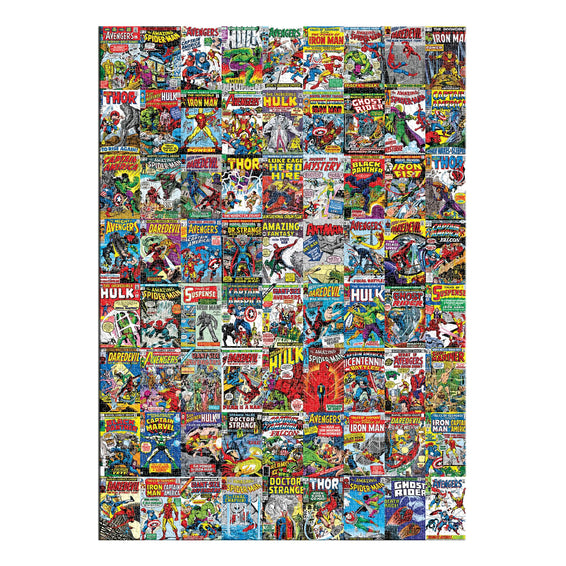 PUZZLE 3D DE 300 PIEZAS MARVEL COMICS VINTAGE – IRON MAN