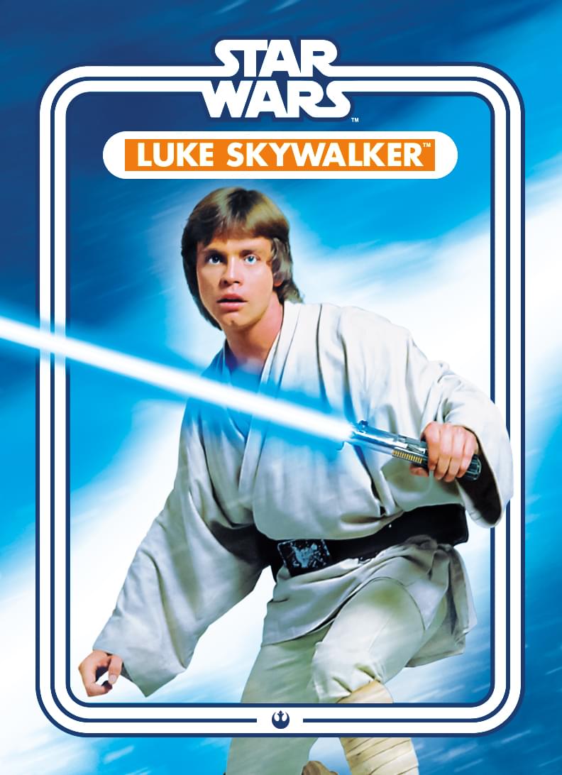 Star Wars Luke Skywalker 2.5 X 3.5 Inch Flat Magnet