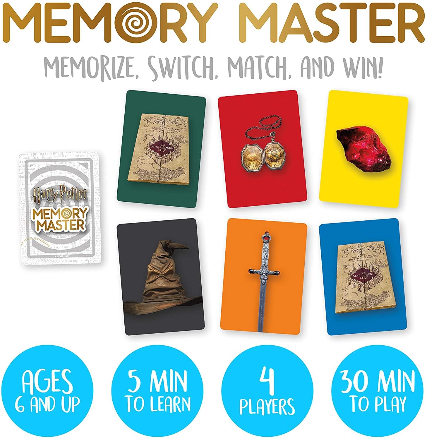 harry potter memory master game