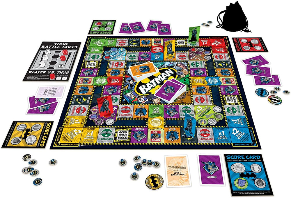 batman road trip board game