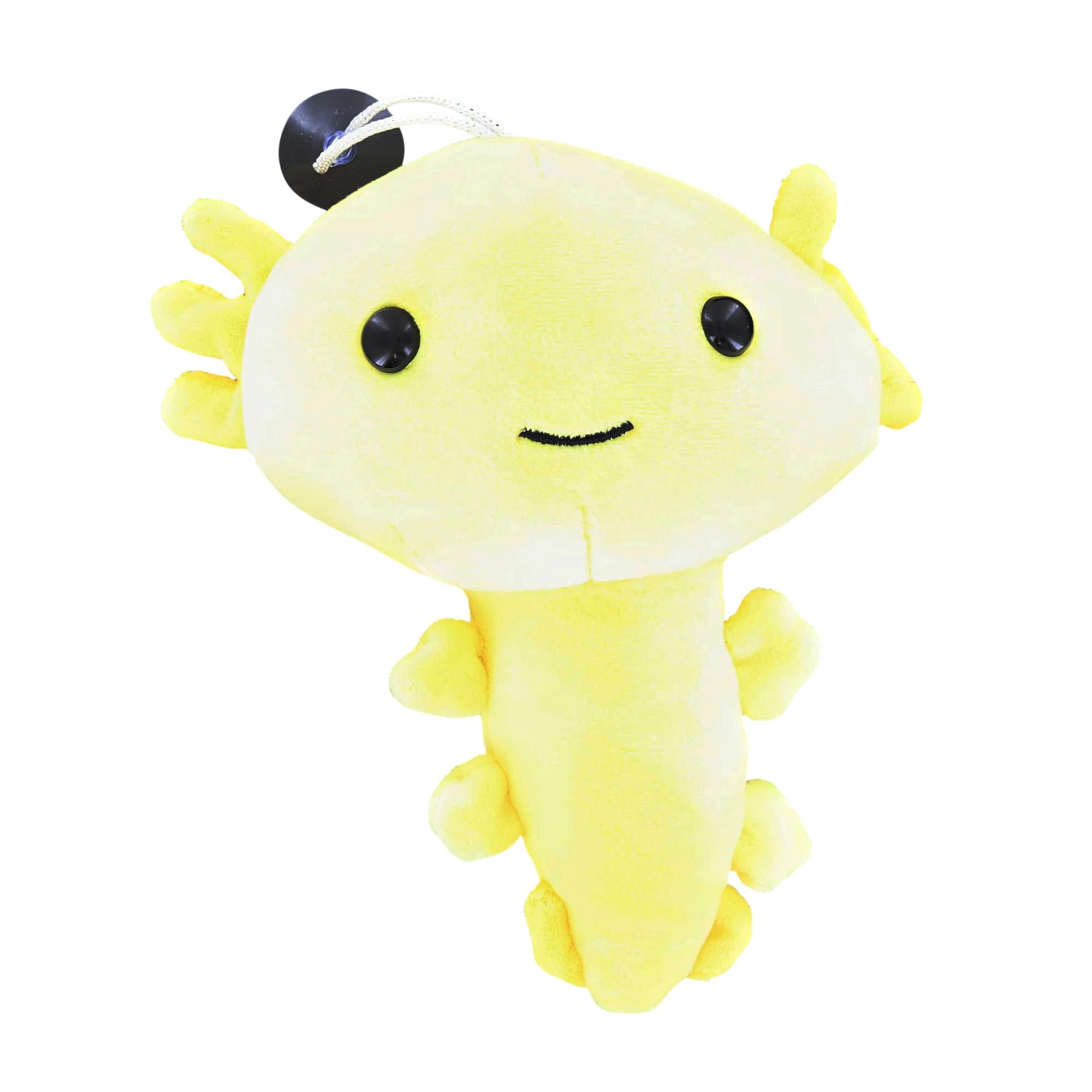 Axolotl 8 Inch Plush Collectible , Yellow