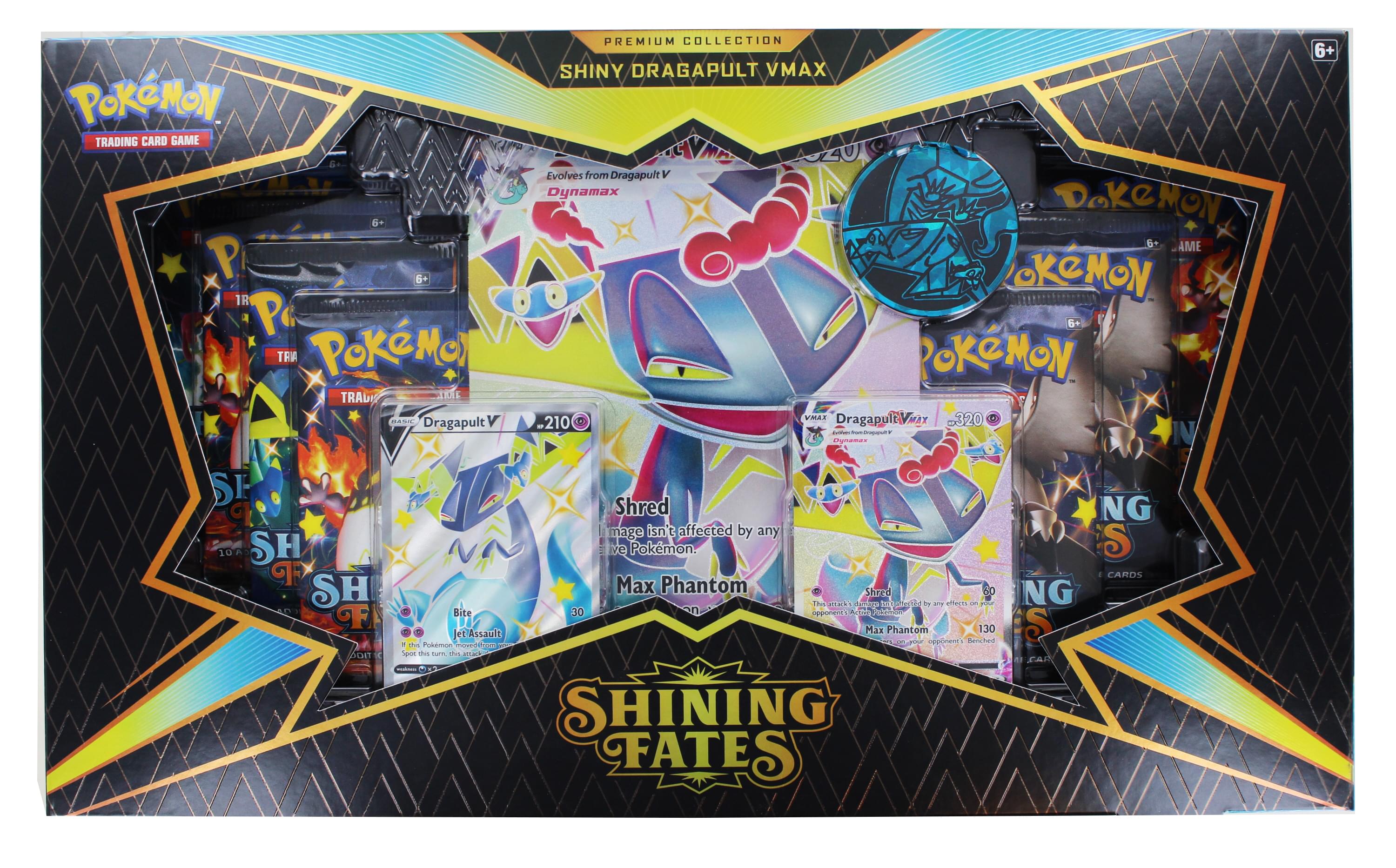 Pokémon TCG: Shining Fates Premium Collection , Shiny Dragapult V