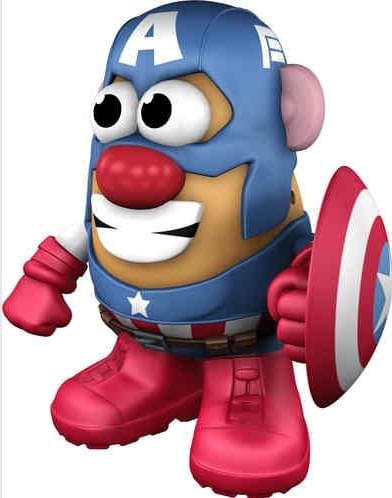 Mr. Potato Head Marvel Captain America 6 Spud
