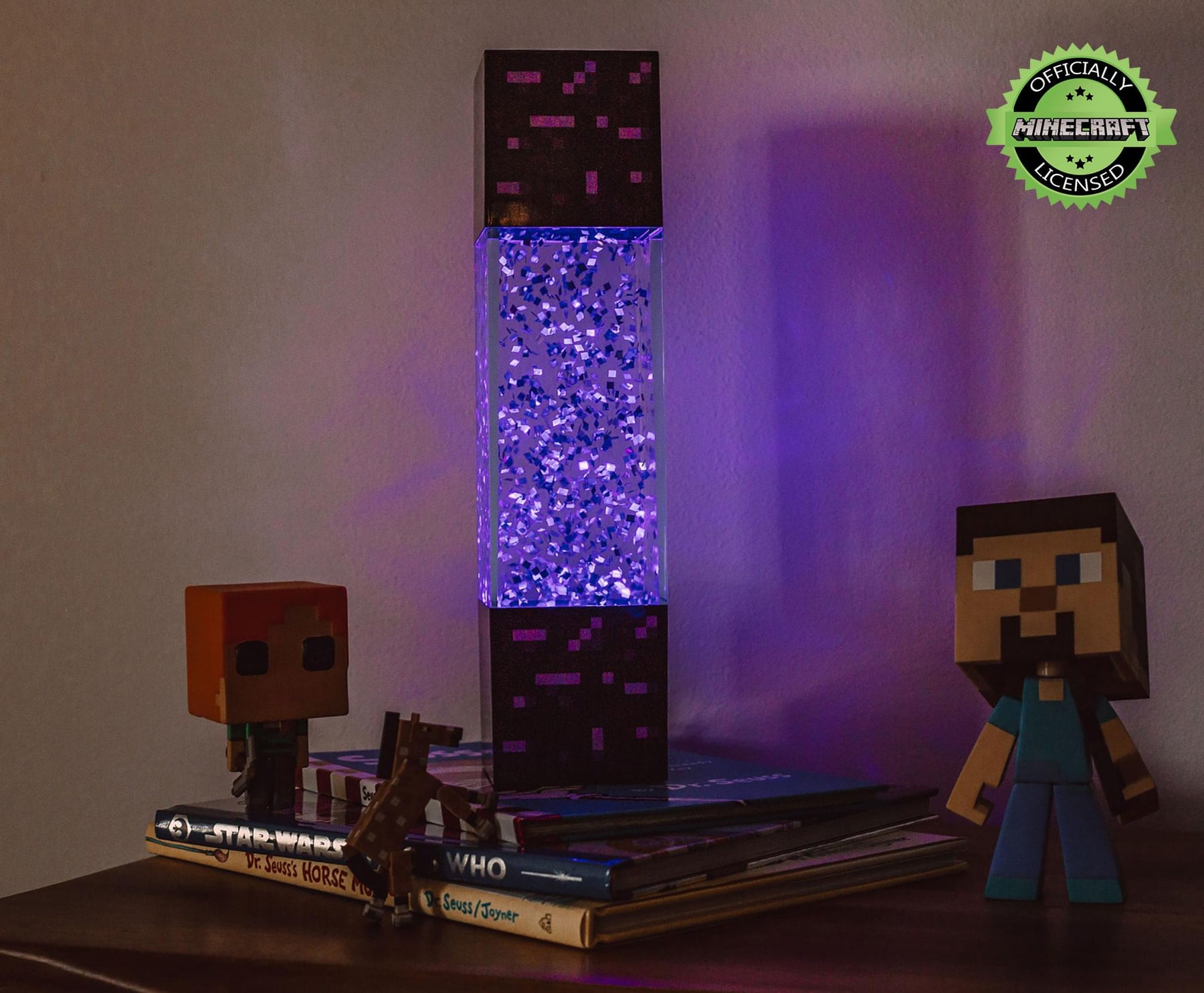 minecraft glitter light