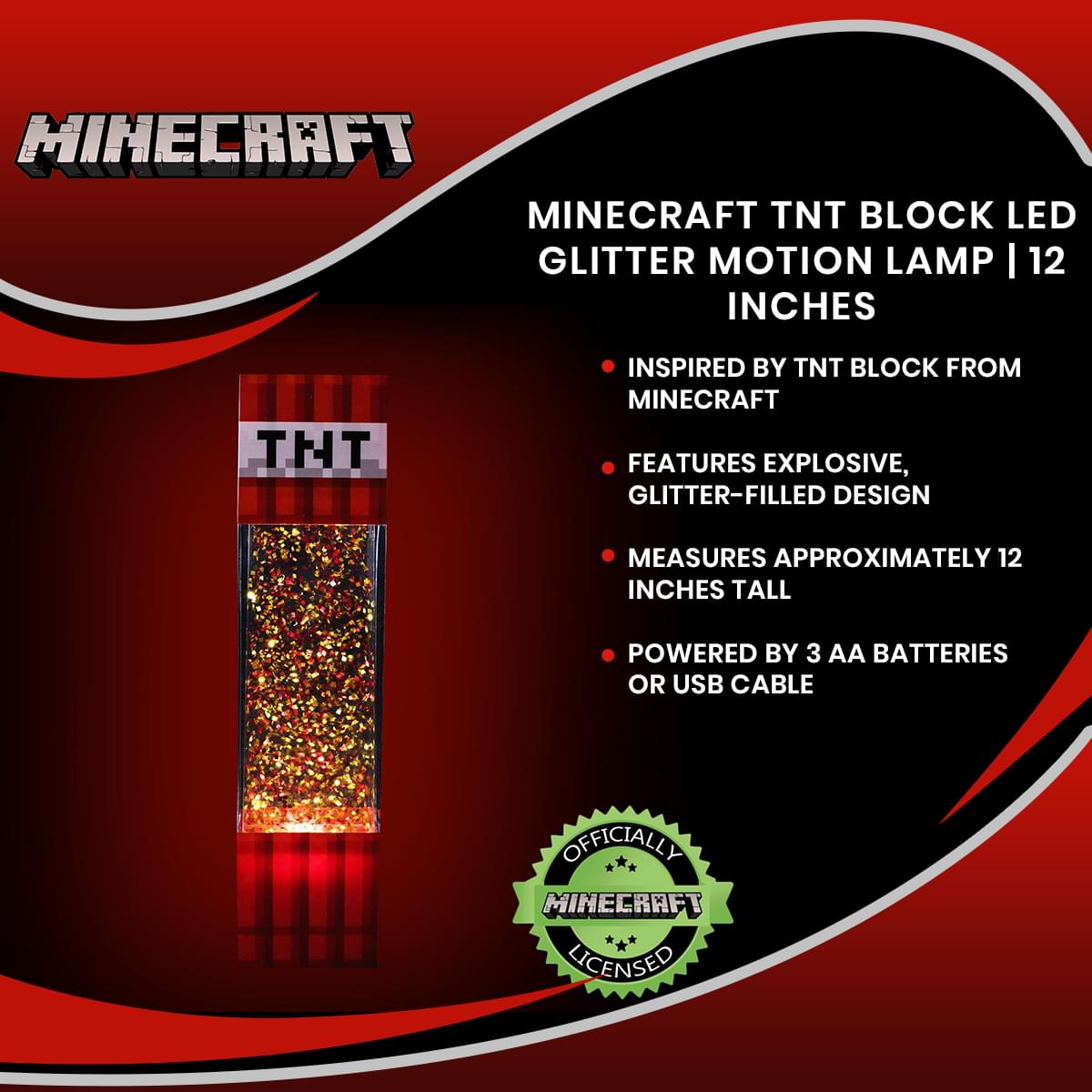 minecraft glitter light