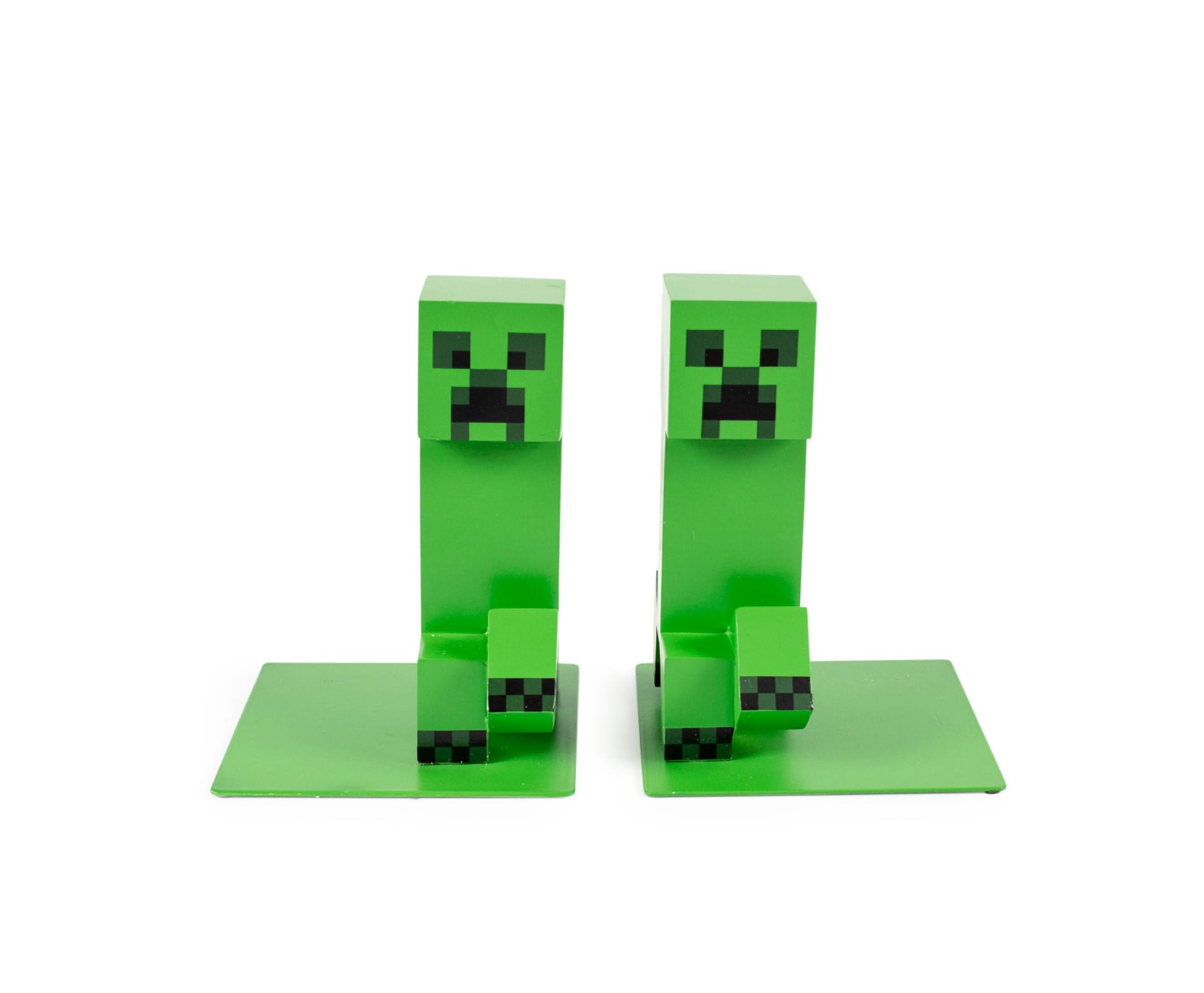 Minecraft 6 Creeper Bookends , Set Of 2