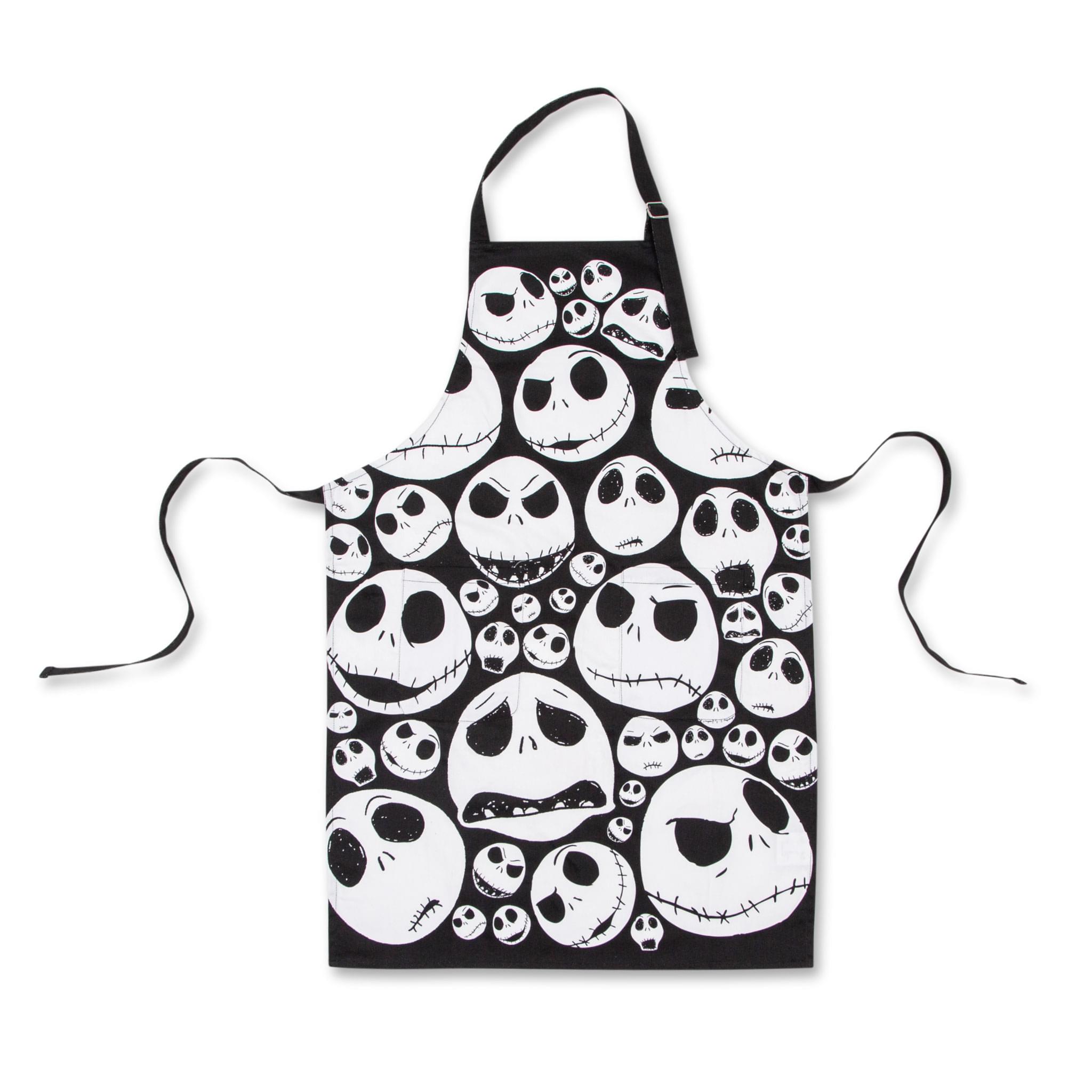 Disney The Nightmare Before Christmas Jack Skellington Faces Cooking Apron