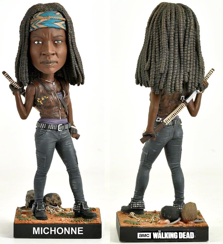 The Walking Dead 8 Polyresin Bobblehead, Michonne