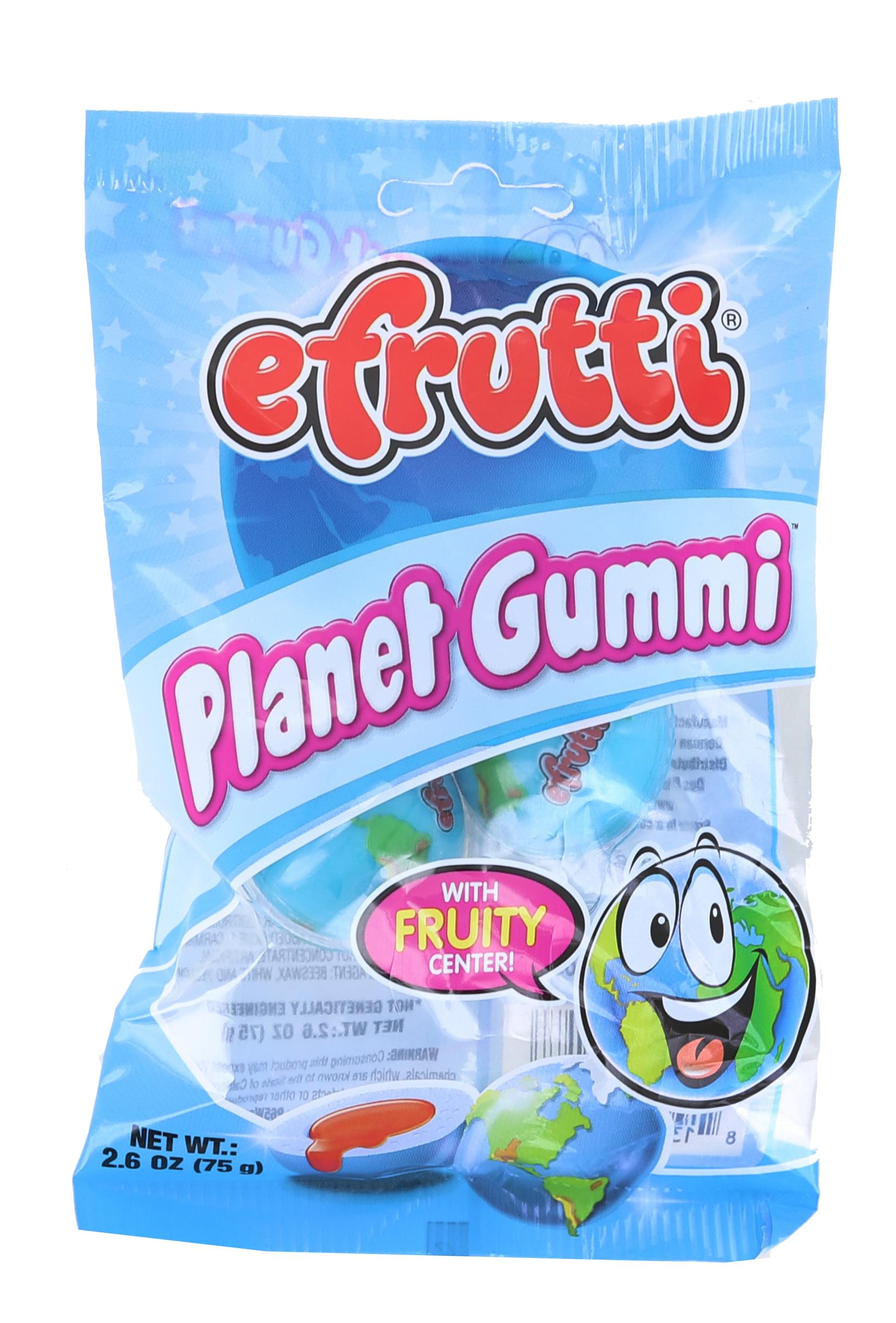 Efrutti Planet Gummi 2.6oz Gummy Candy