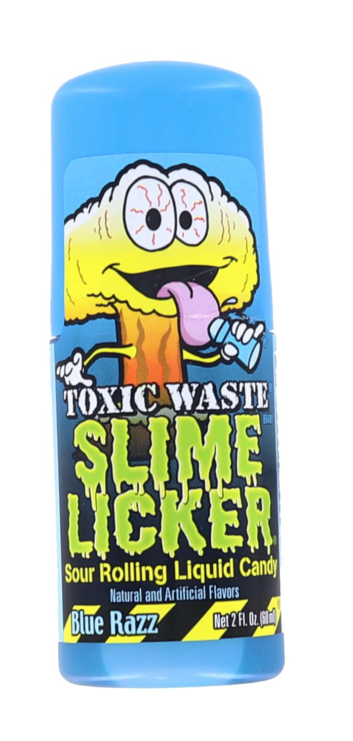 Mega Toxic Waste 2oz Slime Licker , Blue Razz