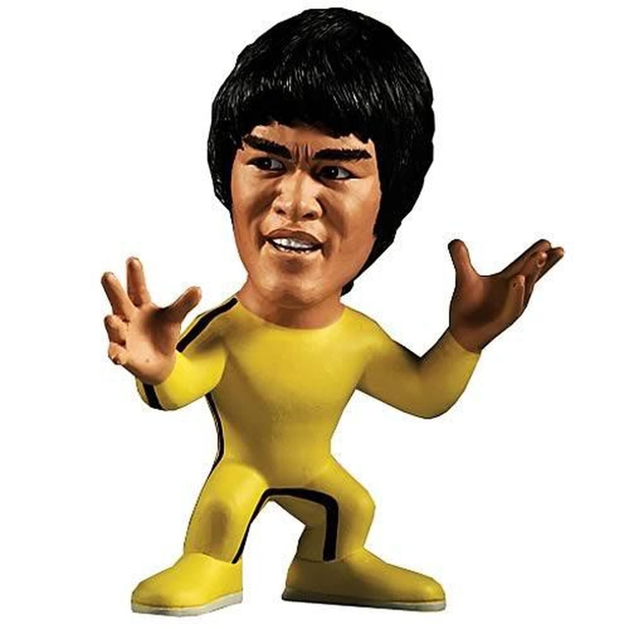Bruce Lee Enter The Dragon 5 Vinyl Figure Yellow Jumpsuit