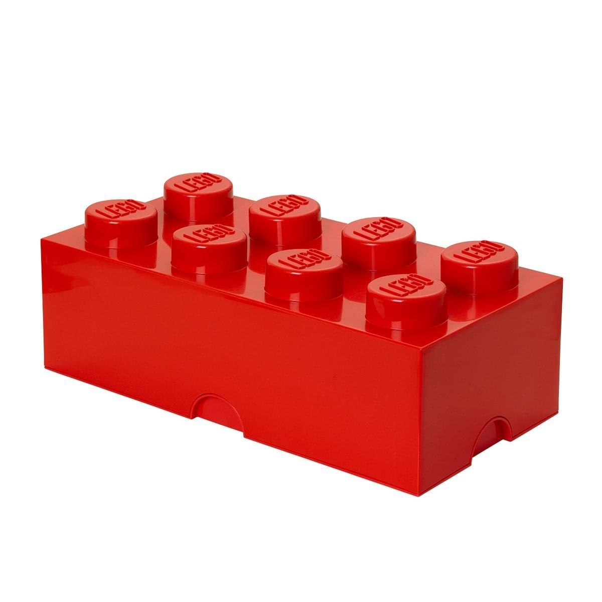 Photos - Construction Toy LEGO Storage Brick 8, Bright Red RMC-40040630-C
