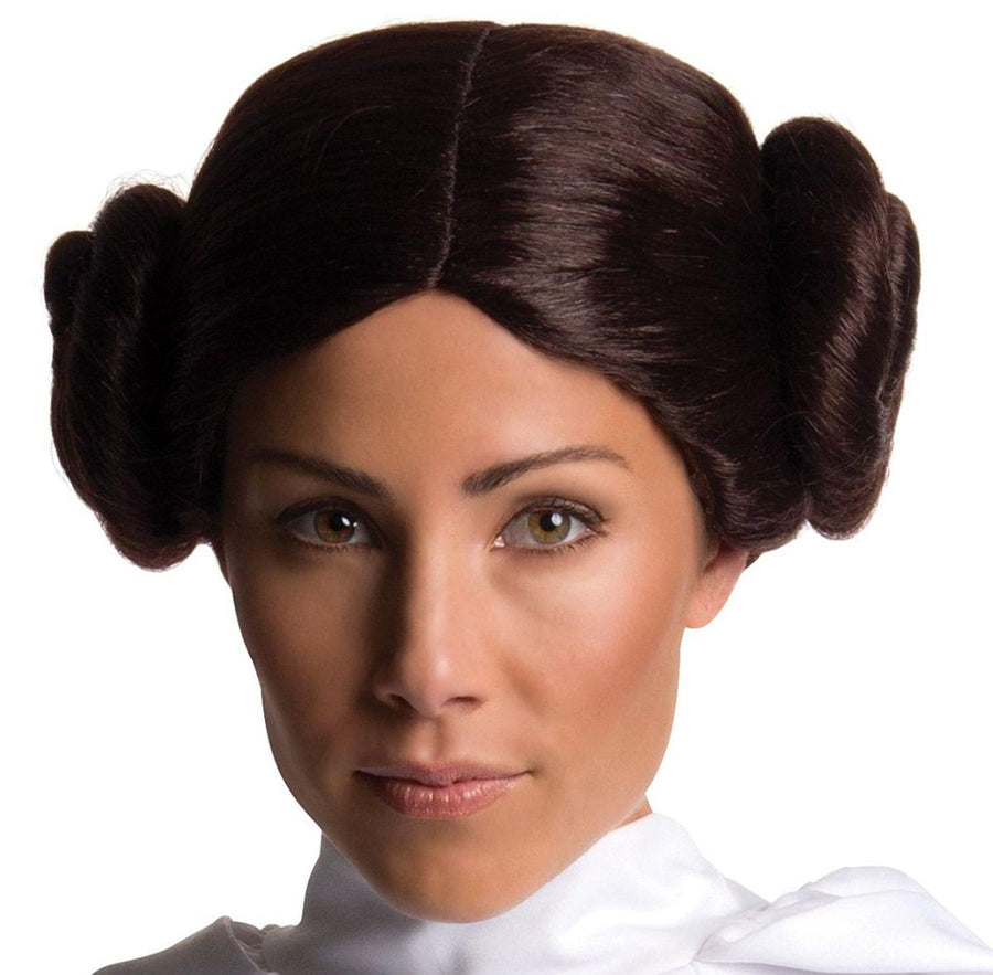 Star Wars Princess Leia Adult Costume Wig Free Shipping