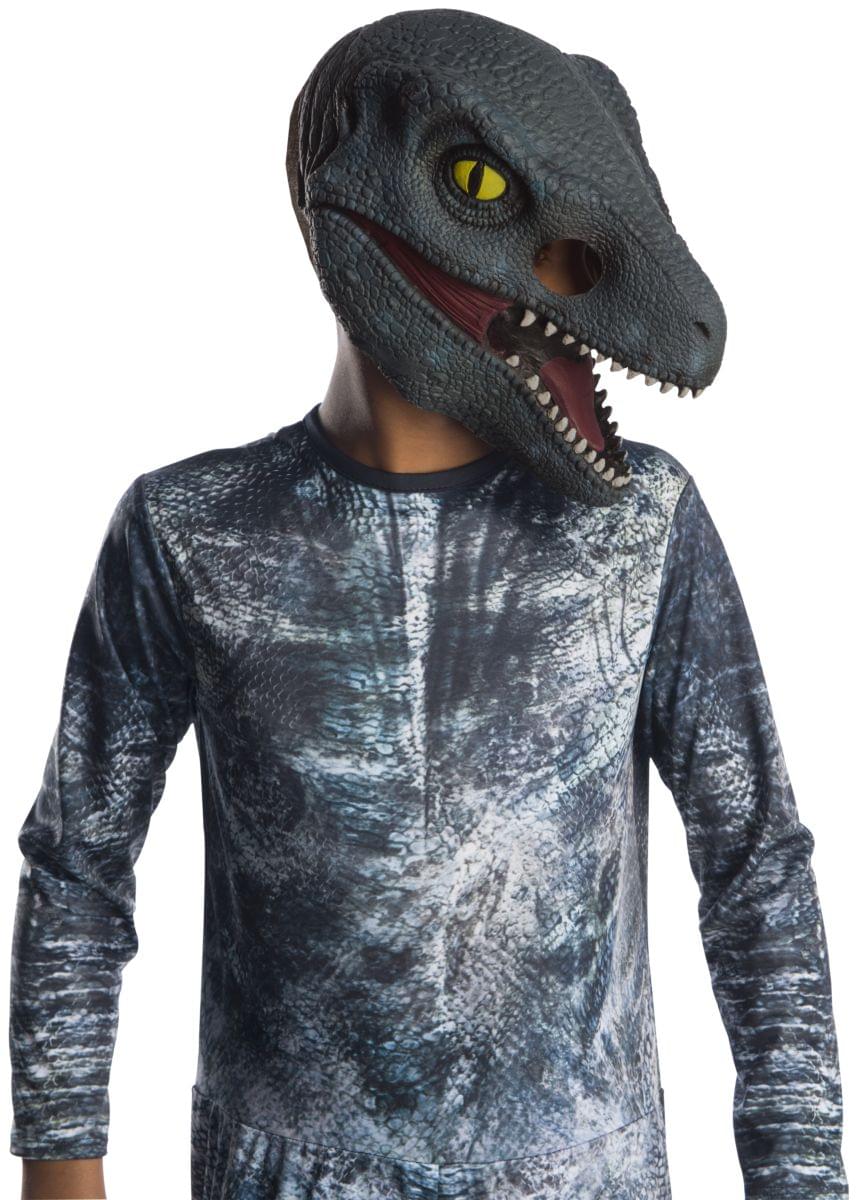 Jurassic World Fallen Kingdom Blue Raptor 3 4 Child Mask Free Shipp Toynk Toys