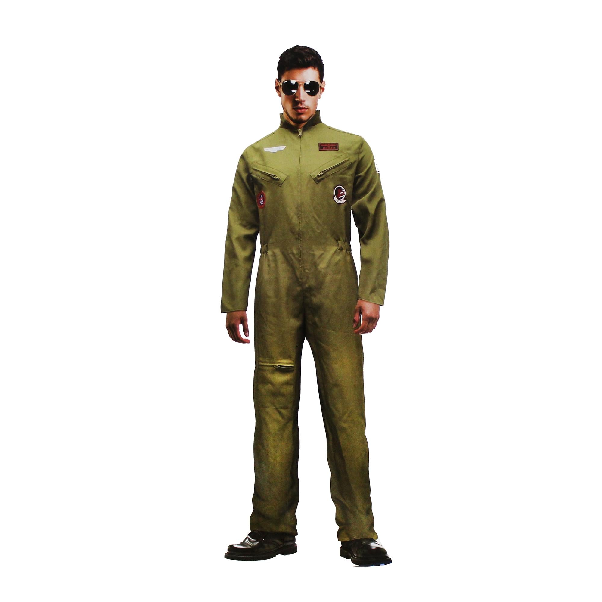 Photos - Fancy Dress STUDIO Top Gun Inspired Adult Costume Flight Suit SHI-21105XL-C 