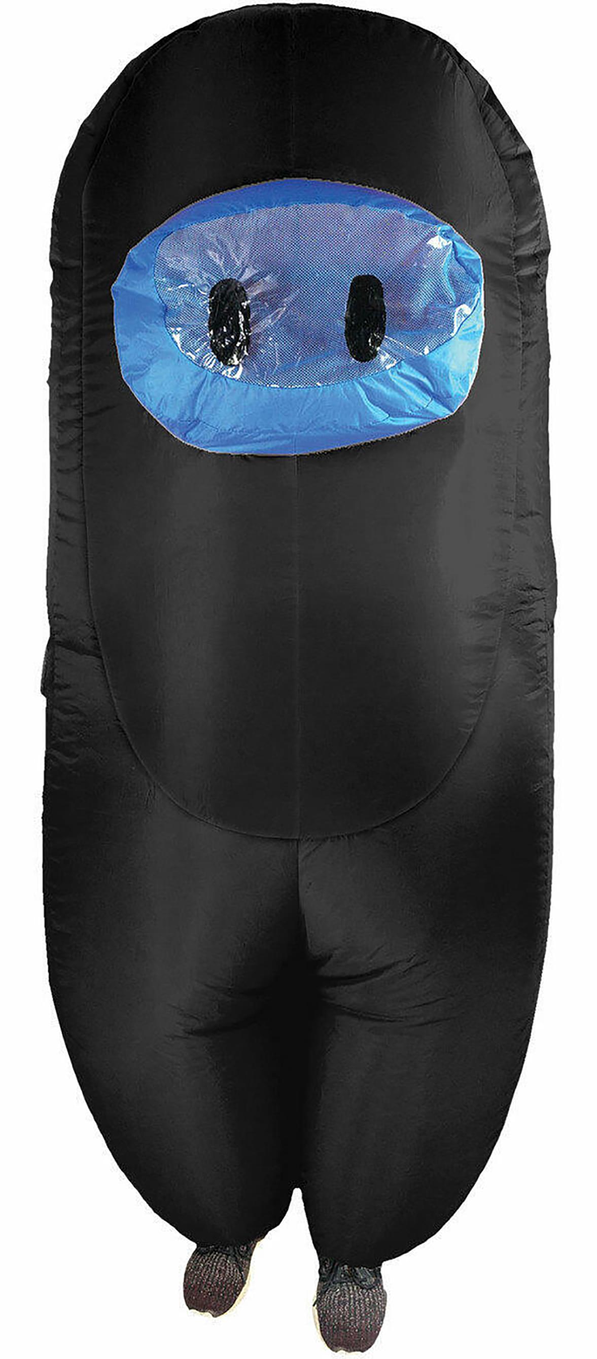 Black Imposter Inflatable Adult Costume , Standard