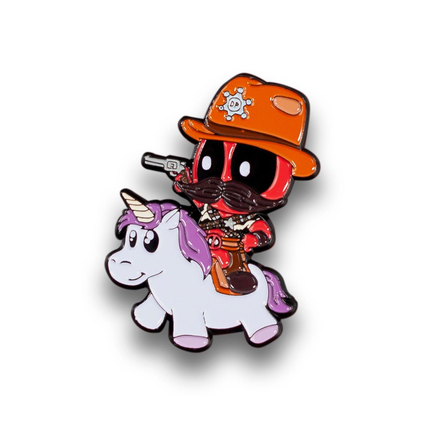 Marvel Deadpool Enamel Collector Pin Official Sheriff