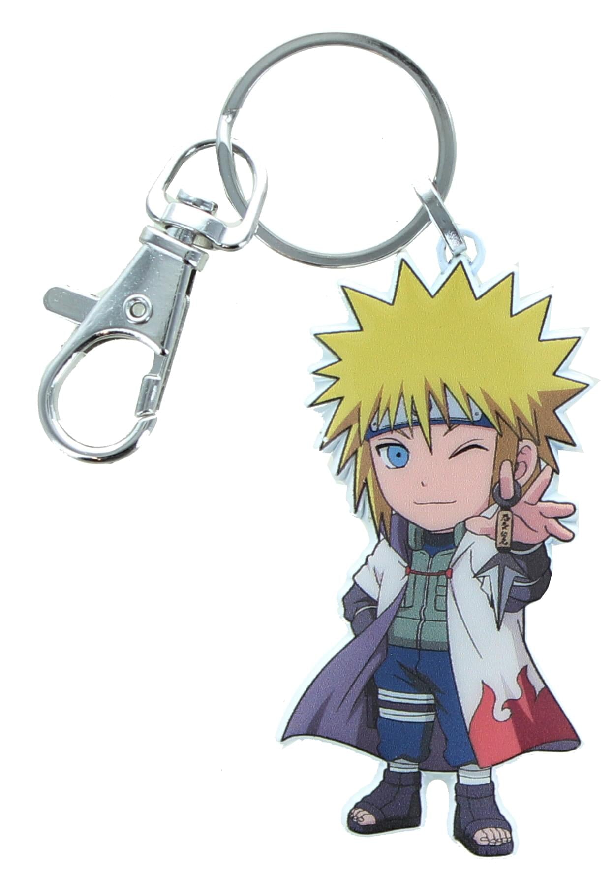 Naruto Minato Chibi Enamel Pendant Keychain Free Shipping Toynk Toys