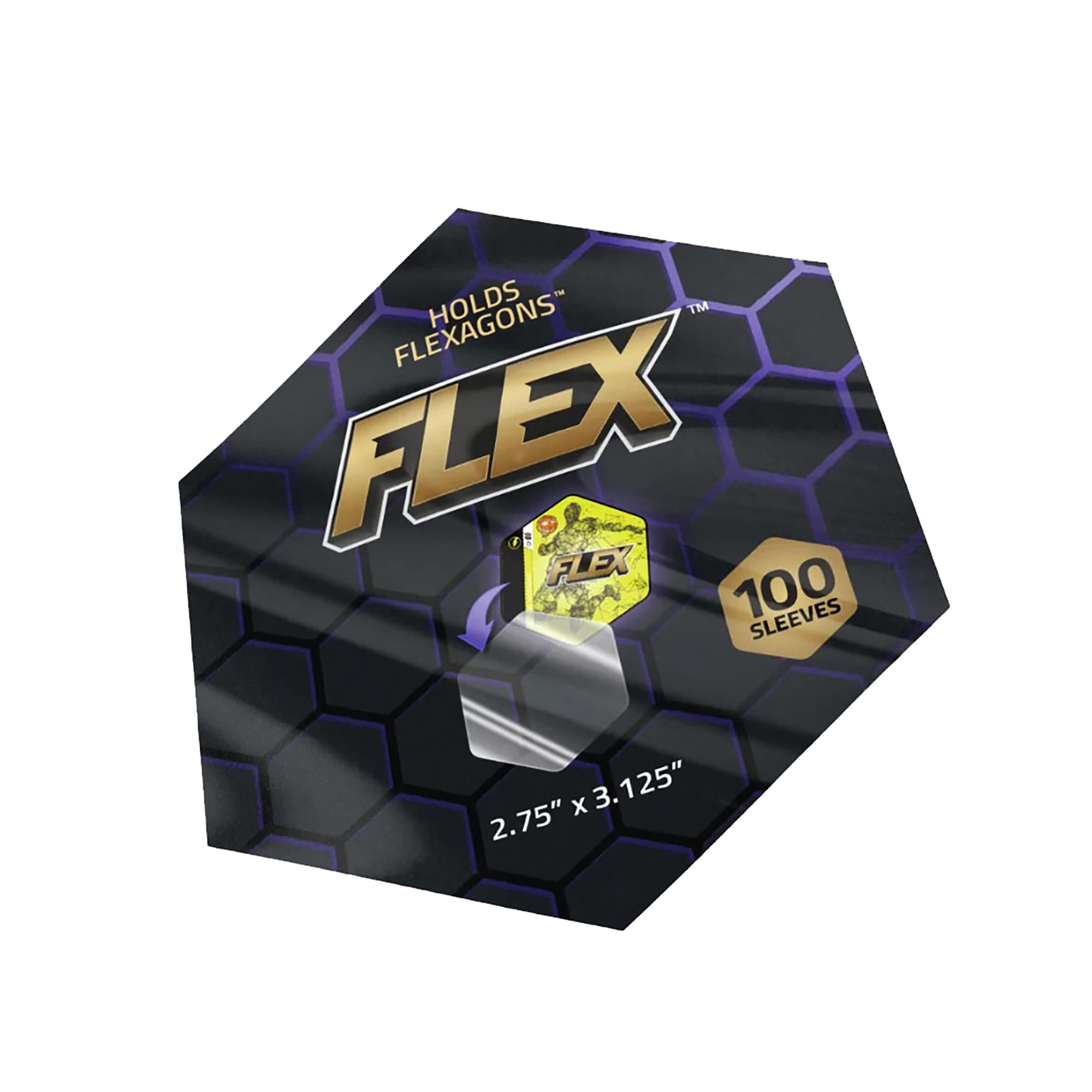 NBA FLEX Protective Storage For Flexagon Player Tiles , 100 Pack