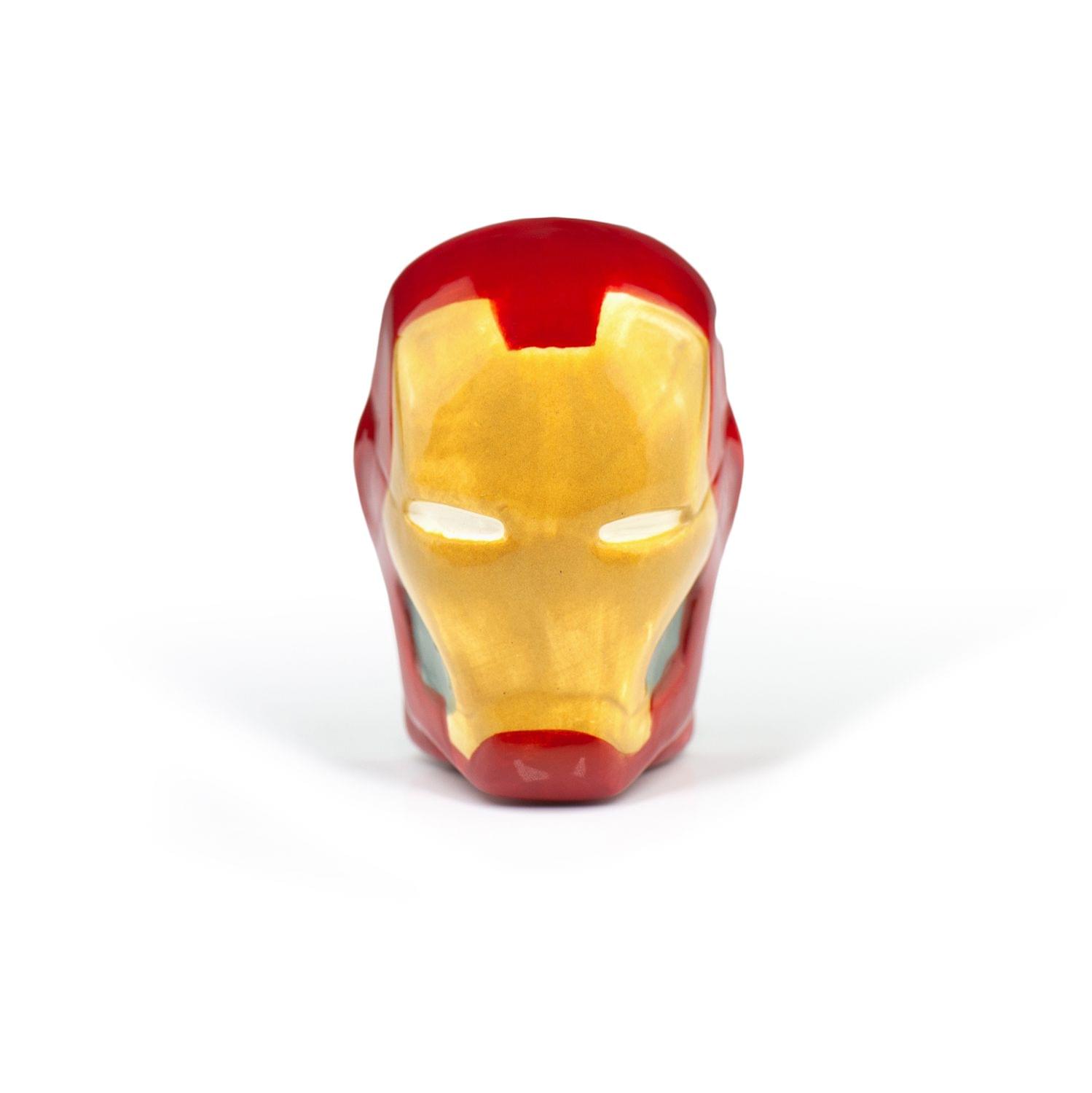 Iron Man Refrigerator Magnet , 3D Superhero Collectible Magnet , 2 Inches Tall