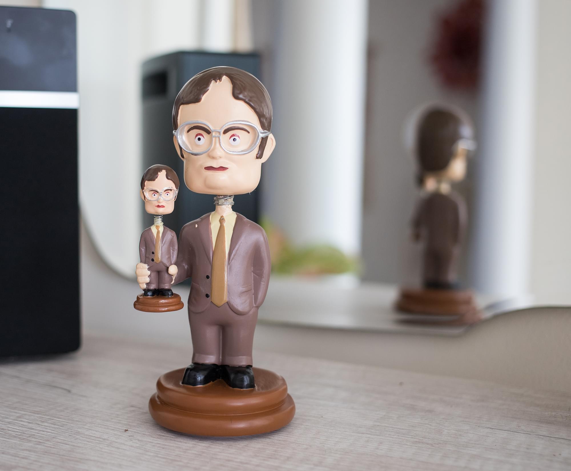 The Office Double Dwight 525 Inch Bobblehead Free Shipping Toynk Toys 