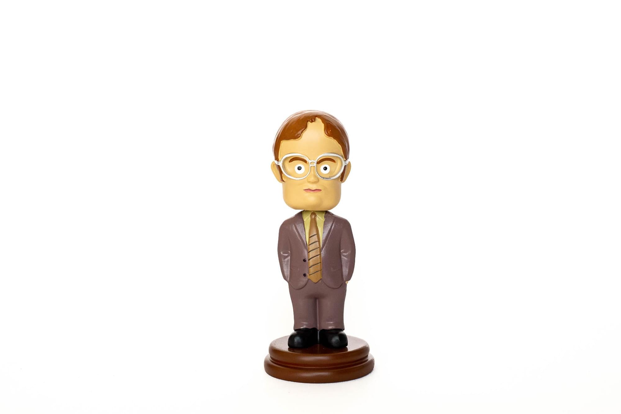 The Office Dwight Schrute Bobblehead Collectible Figure , Stands 5.5 Inches Tall
