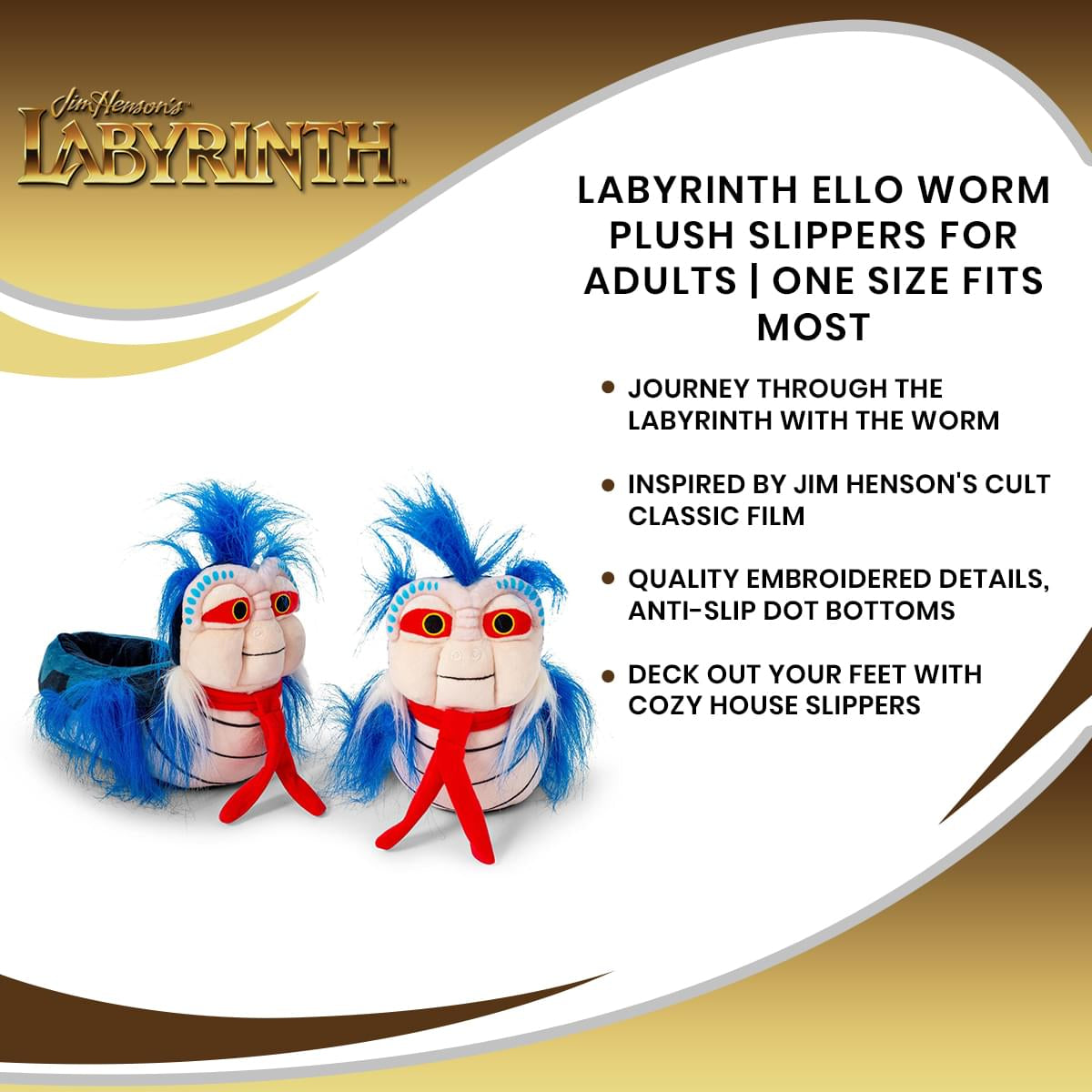 ello worm slippers