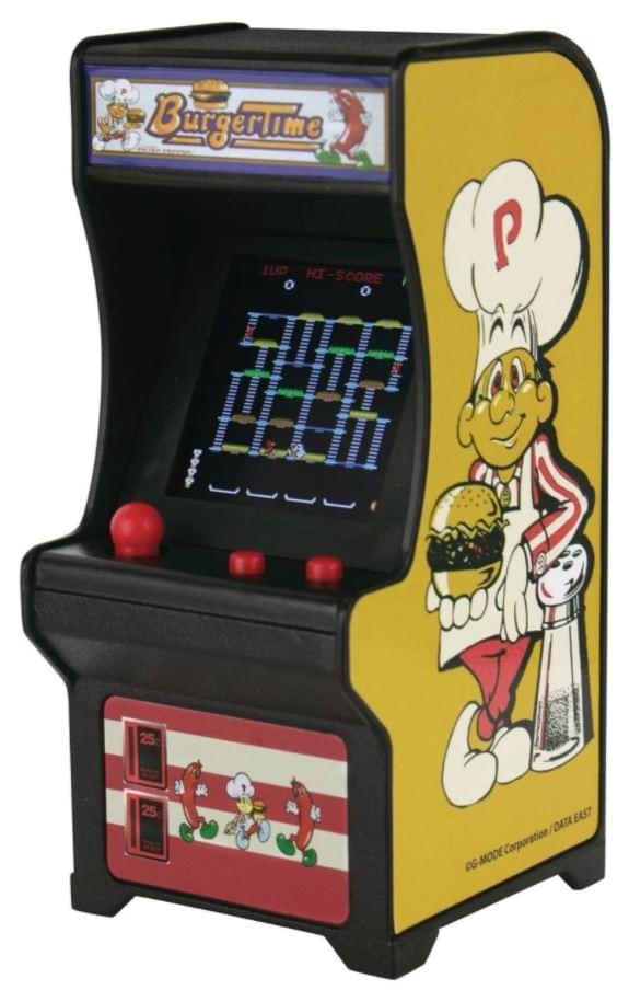 Tiny Arcade Miniature Video Game , Burger Time