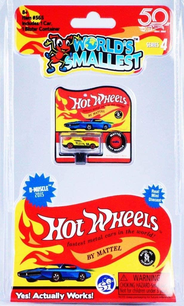 Worlds Smallest Hot Wheels Series 4 , One Random