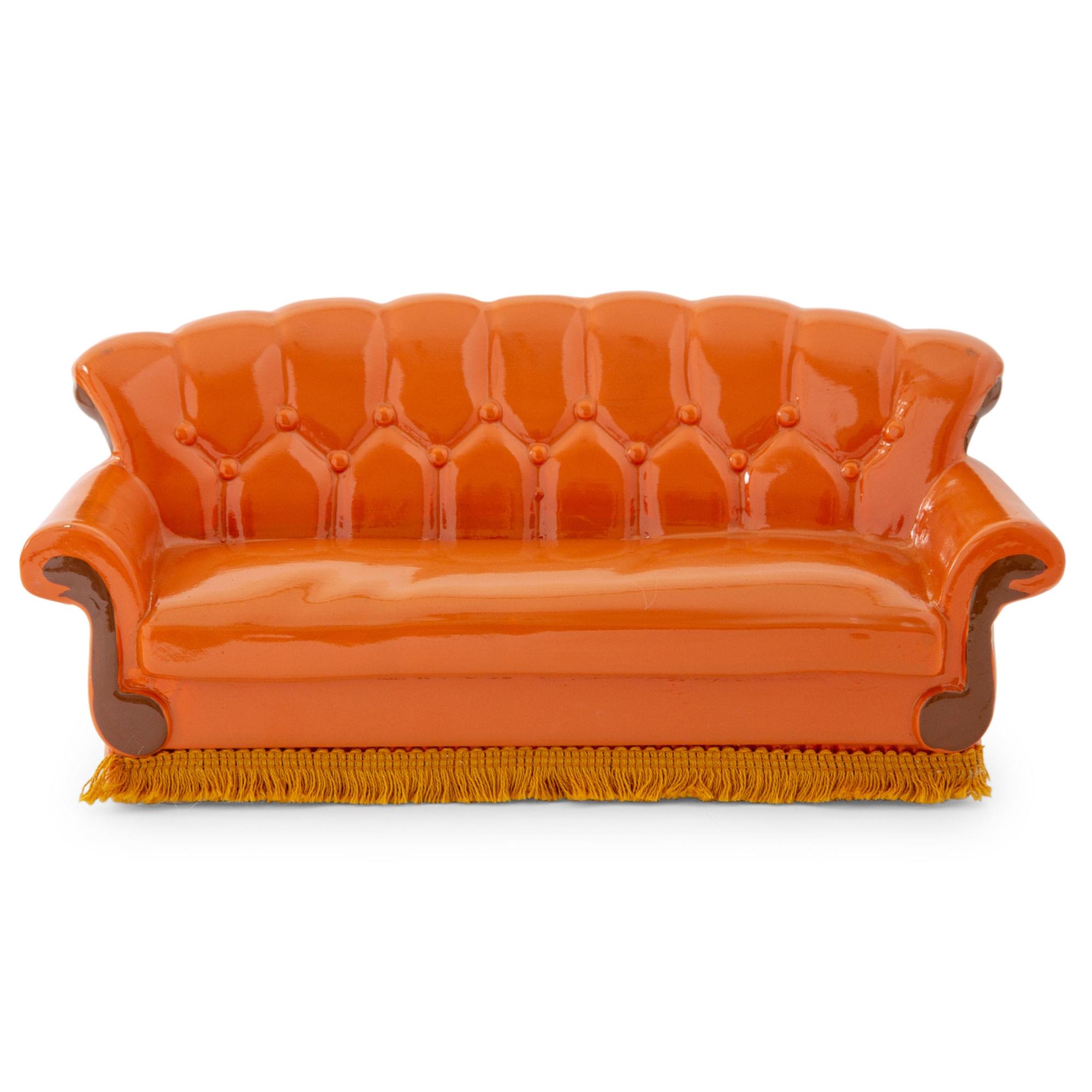 Friends Central Perk Orange Couch Figural Coin Bank Storage , Toynk Exclusive