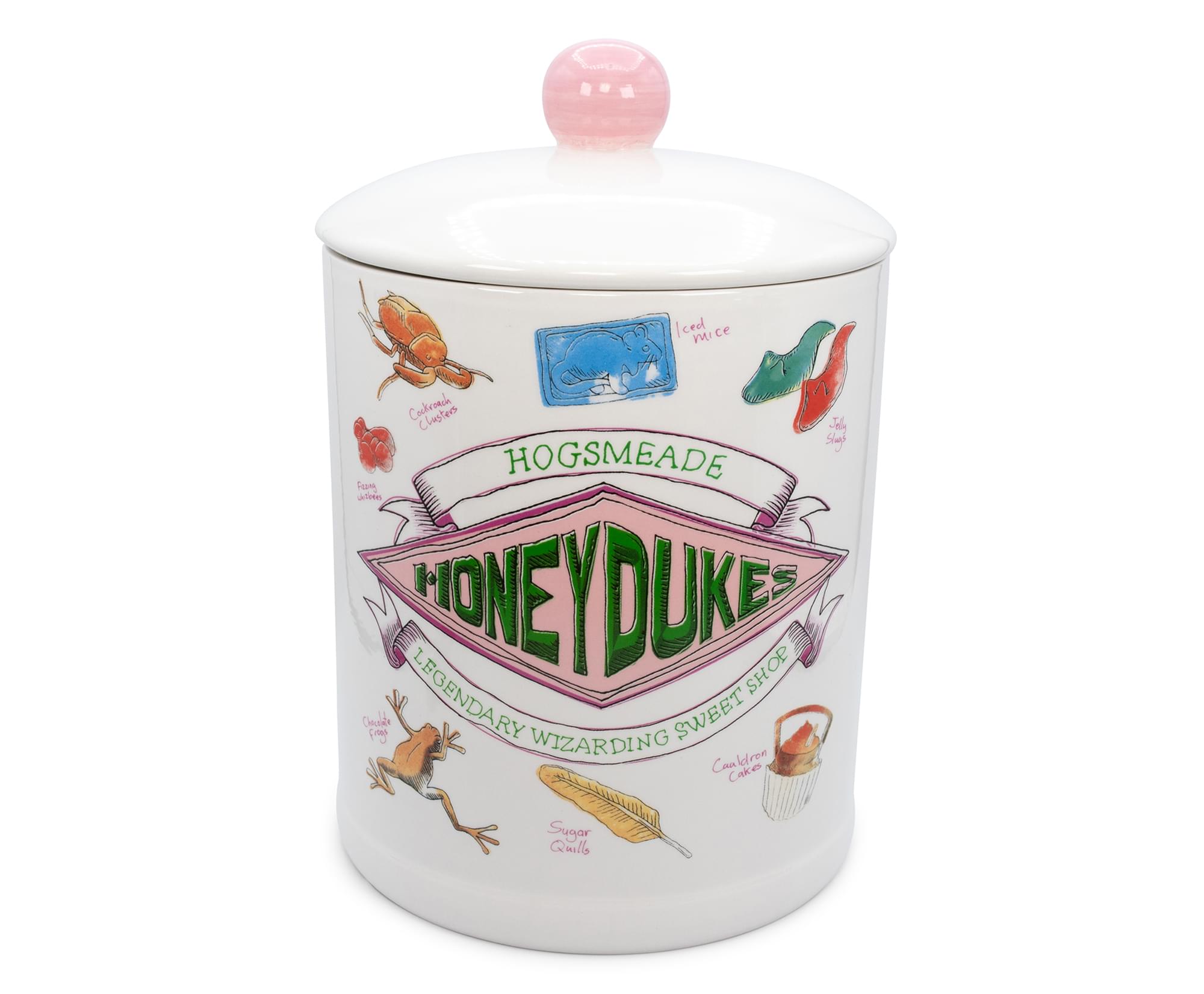 Harry Potter Honeydukes Sweets Ceramic Cookie Storage Jar , 10 Inches Tall