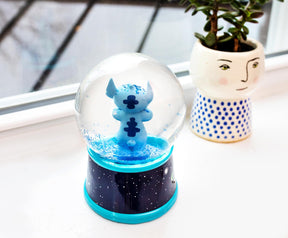 Disney Lilo & Stitch "Cute But Weird" Light-Up Snow Globe | 6 Inches Tall