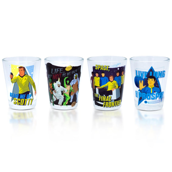 Star Wars Original Trilogy 2-Ounce Mini Shot Glasses | Set of 6