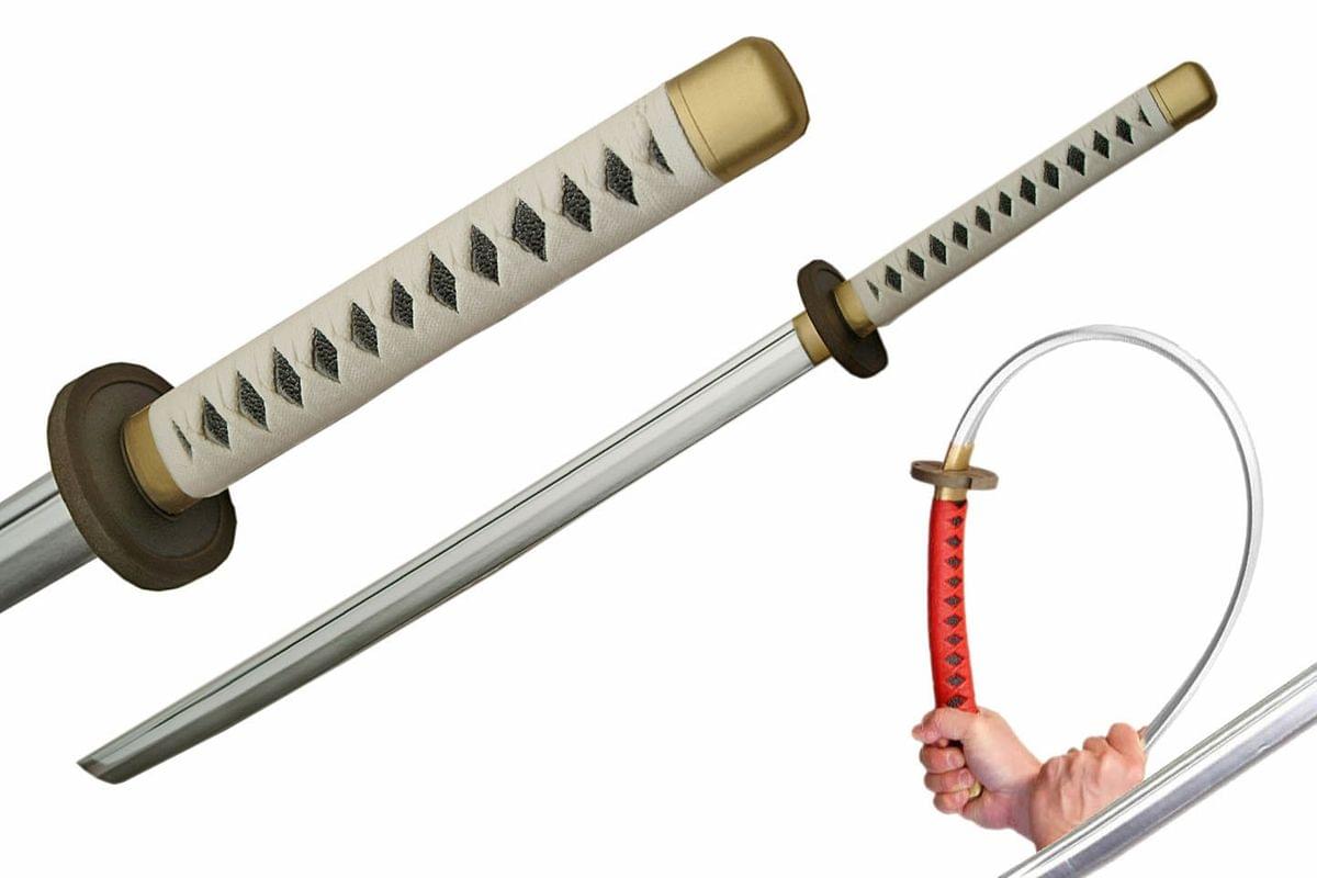39 Samurai Foam LARP Sword White
