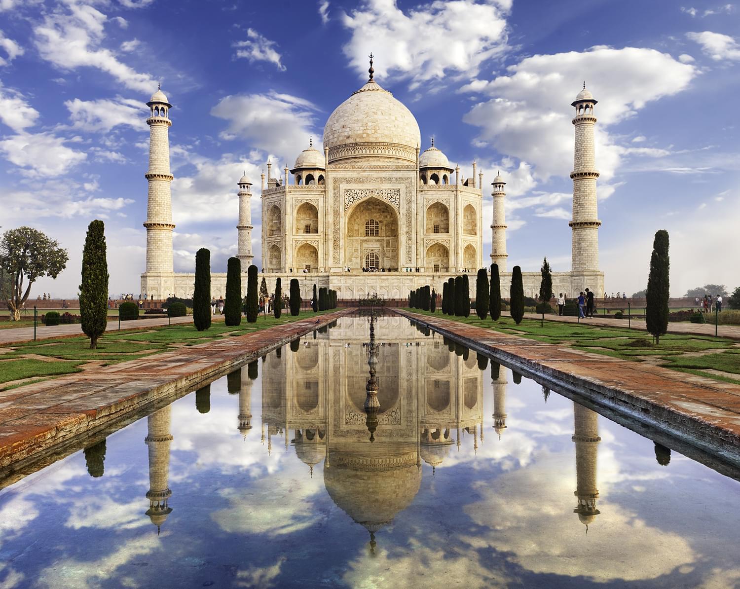 Taj Mahal At Sunrise India Puzzle For Adults And Kids , 500 Piece Jigsaw Puzzle