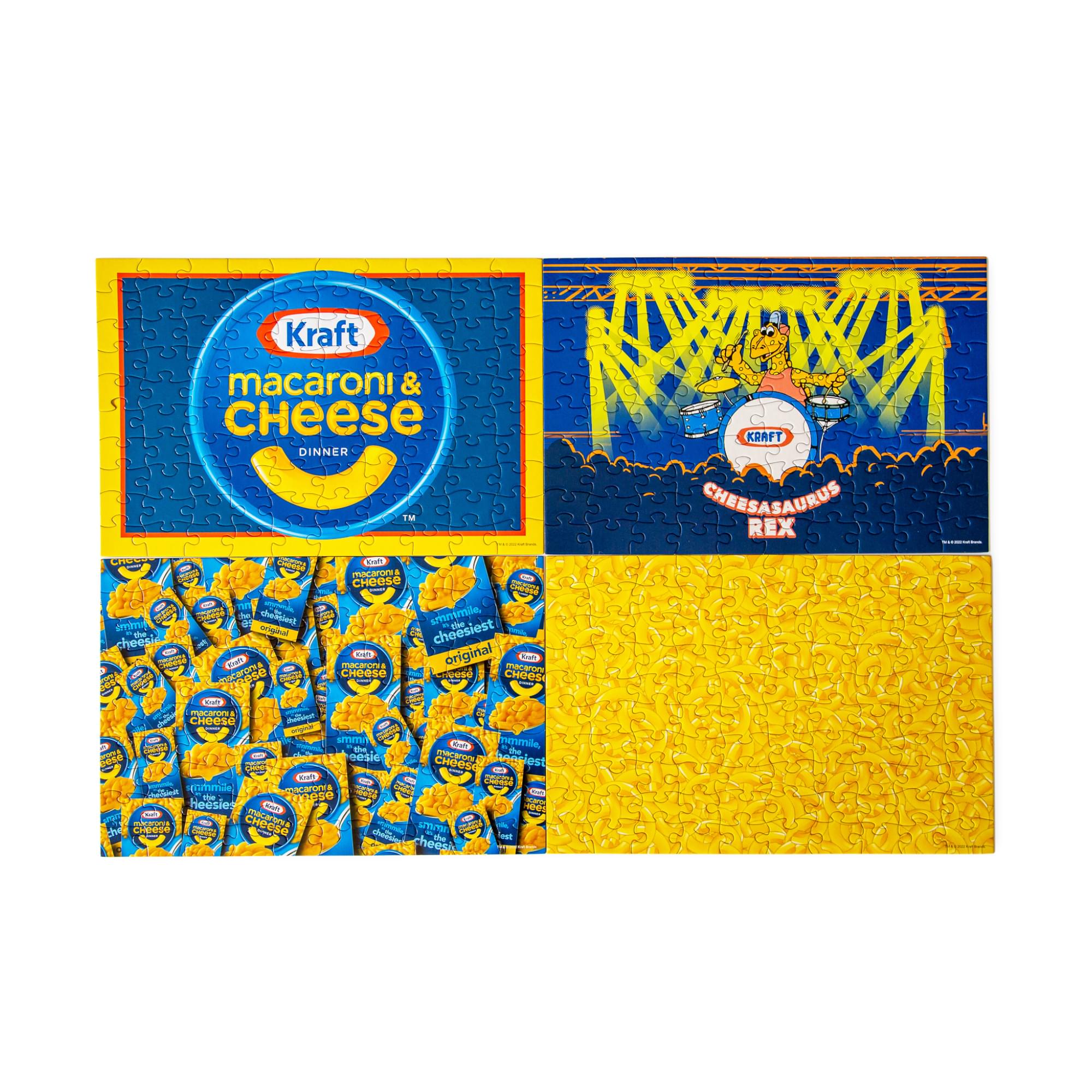 Kraft Macaroni And Cheese 100-Piece Jigsaw Puzzle 4-Pack , Toynk Exclusive