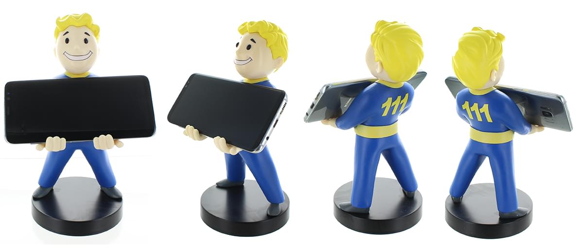 Exquisite Gaming Fallout Vault Boy Cable Guys 8 Phone & Controller Holder