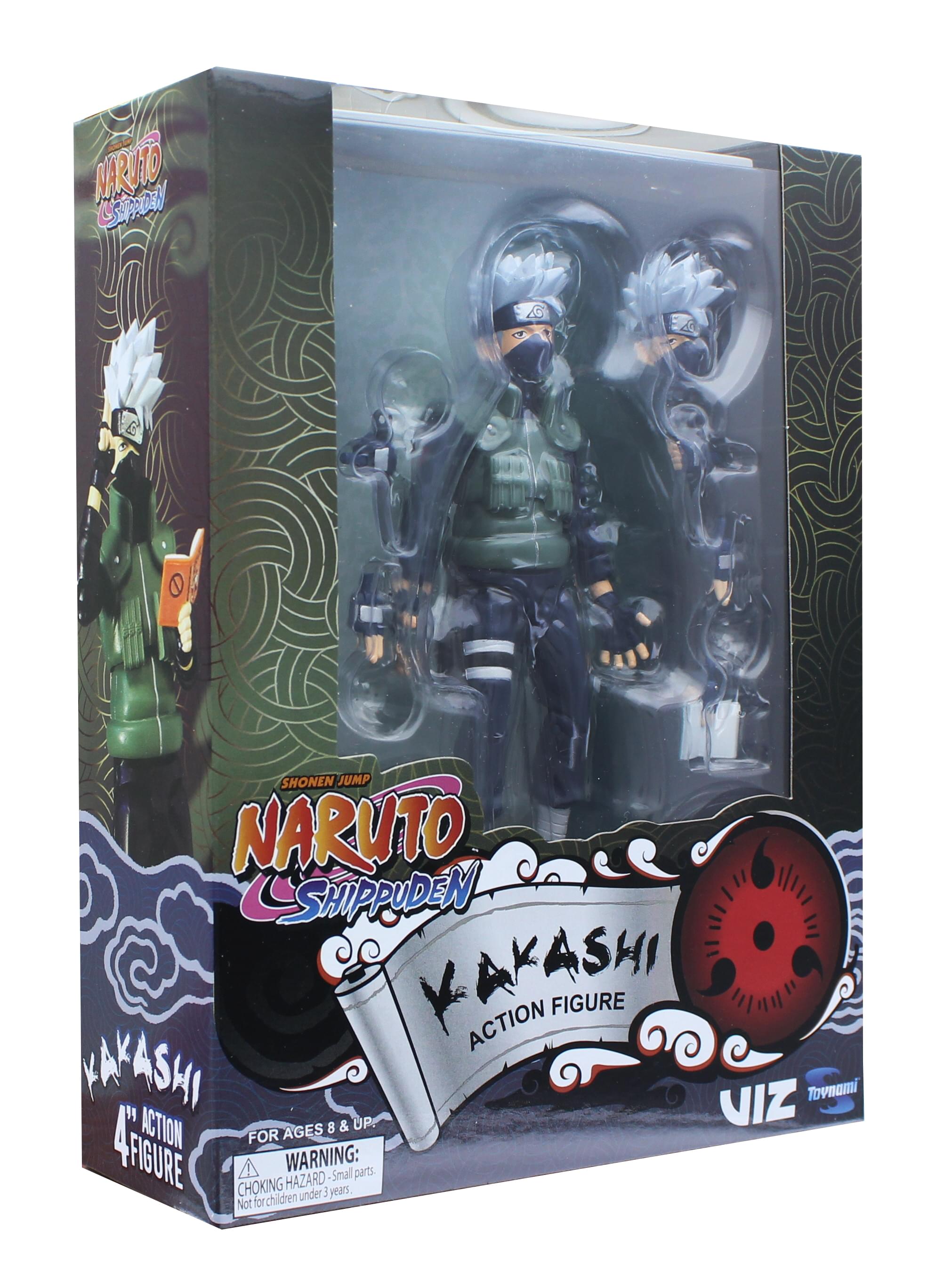 Naruto Shippuden 4 Inch Action Figure Kakashi Free Shipping Toynk Toys