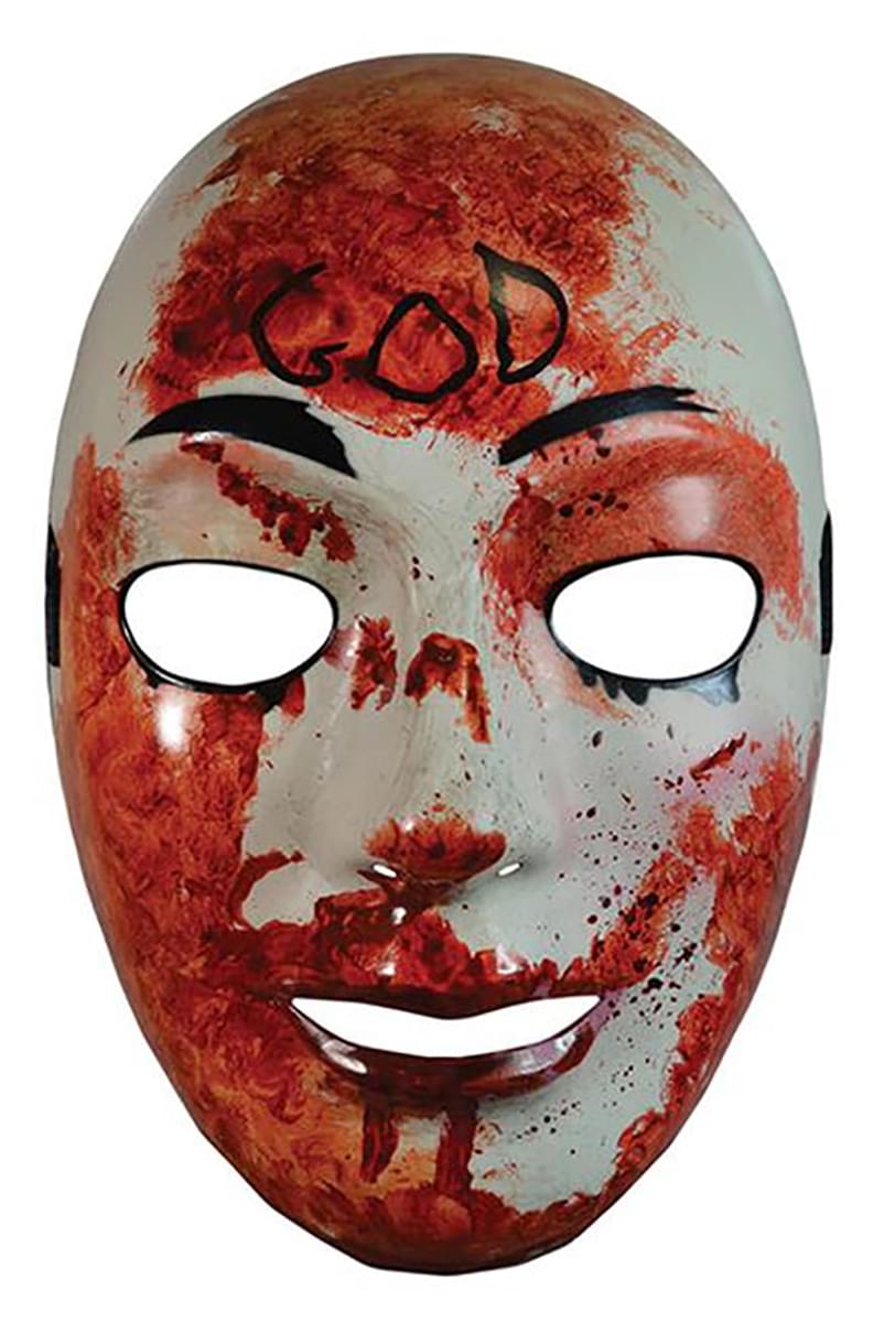 Photos - Fancy Dress The Purge Television Series Adult Costume Mask | Bloody God TOT-CDUS101-C