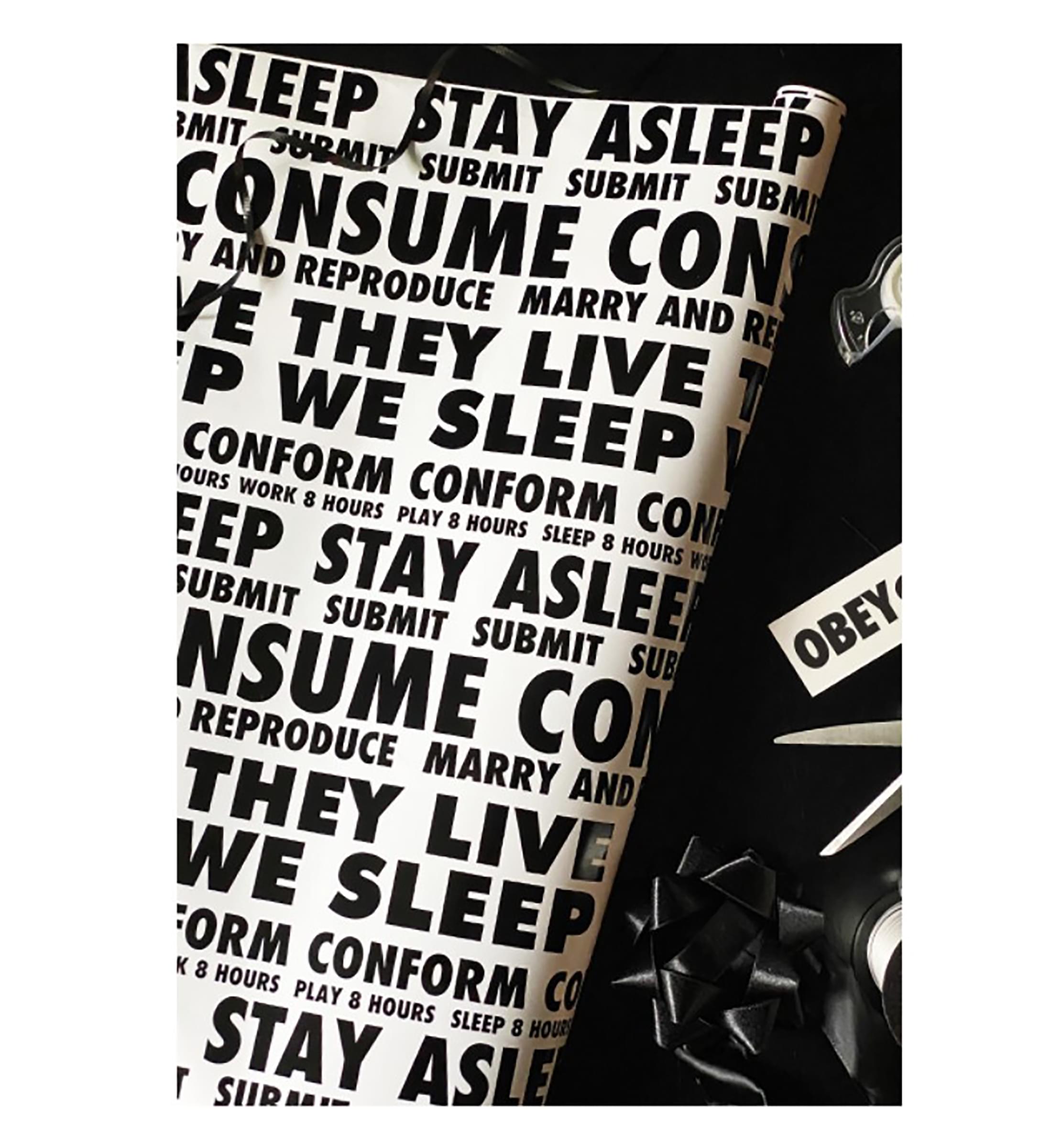 They Live Premium Wrapping Paper , 30 X 96 Inches