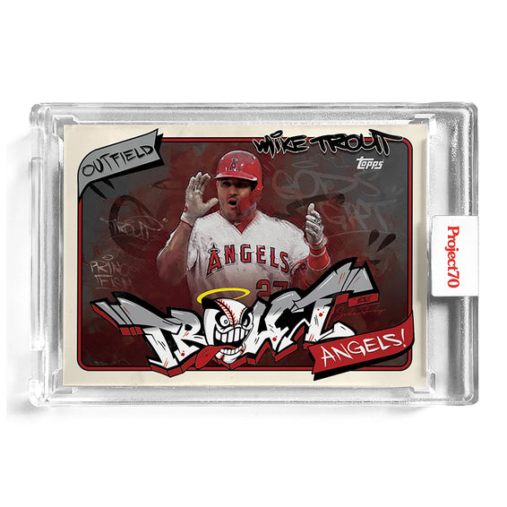 Topps Project70 Card 600 2011 Mike Trout by Keith Shore