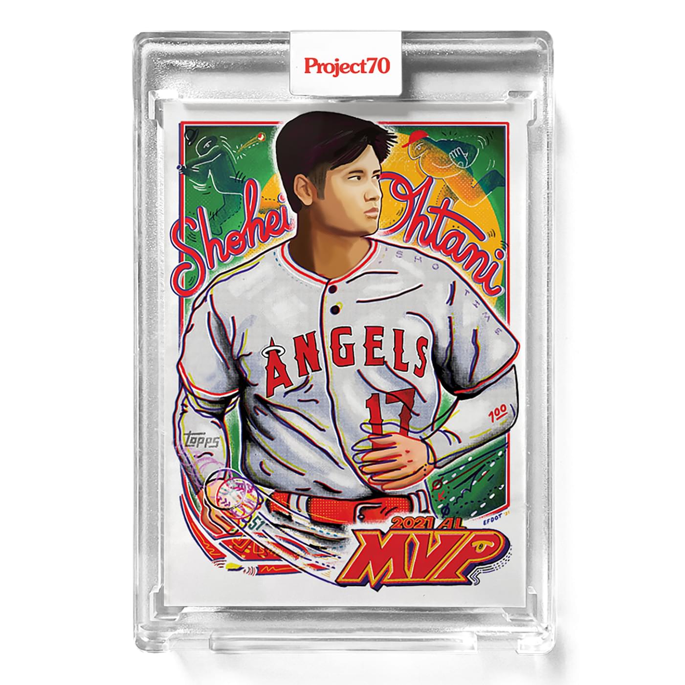 Topps Project70 Card 722 , Shohei Ohtani By Efdot