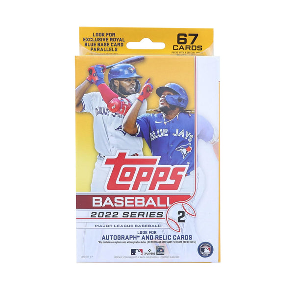 MLB 2022 Topps Baseball Series 2 Hanger 67 Cards Free Shipping