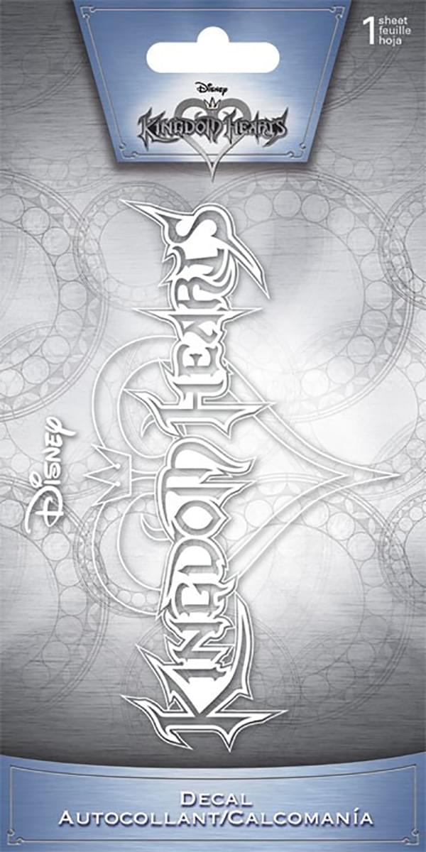 Kingdom Hearts Logo 4x8 Decal