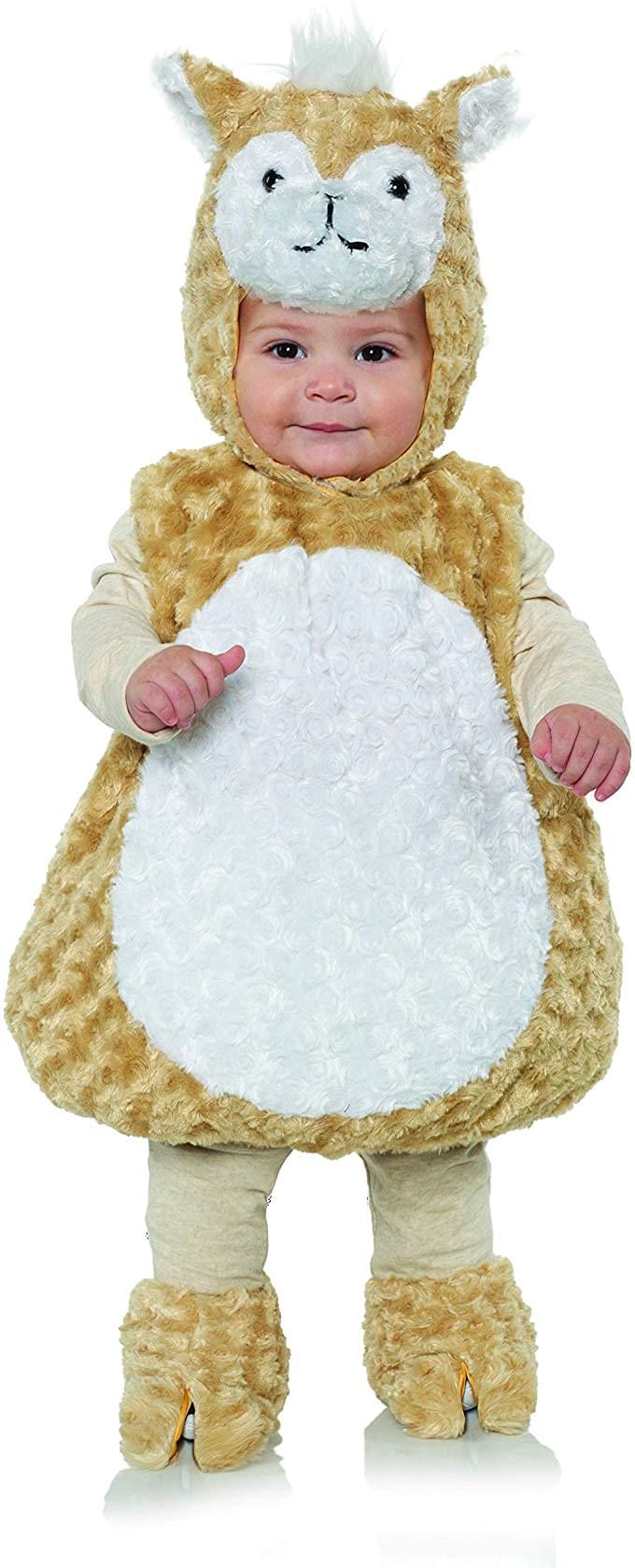 Photos - Fancy Dress Toddler Llama Belly Babies  Costume UDW-27564XL-C 