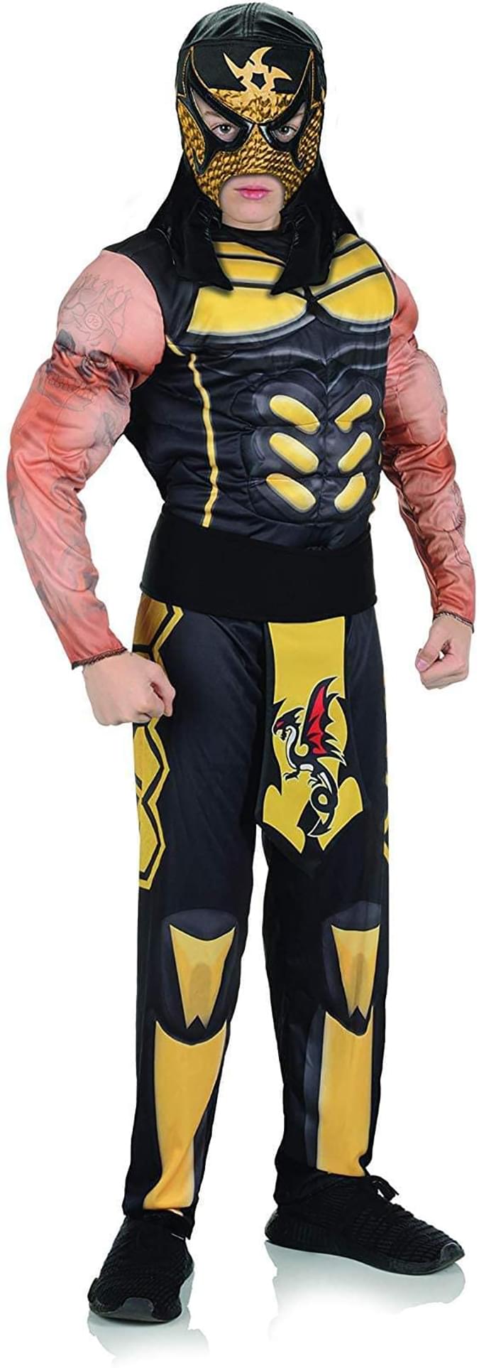 Lucha Libre Penta Zero Child Costume Free Shipping Toynk Toys