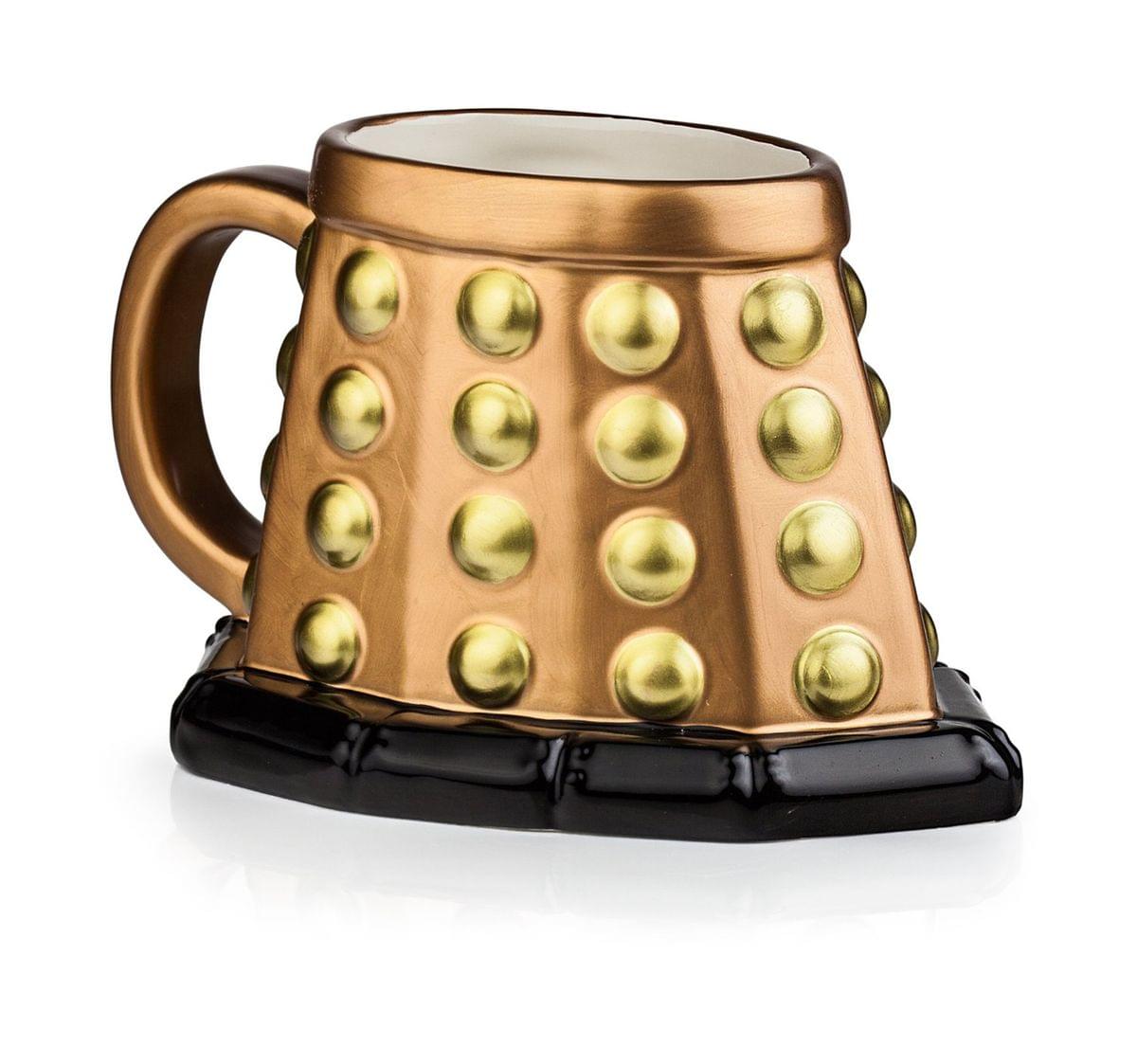 Photos - Mug / Cup Doctor Who Dalek 3D Mug  UGT-DR237-C(Bronze)