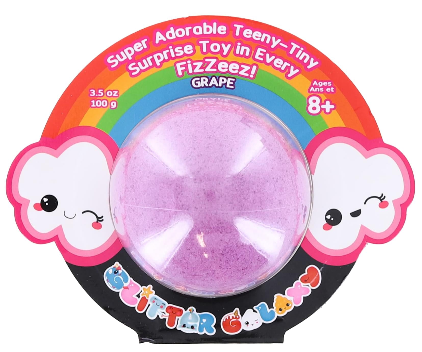 Glitter Galaxy FIZZEEZ Super Adorable Teeny-Tiny Surprise Toy , Grape